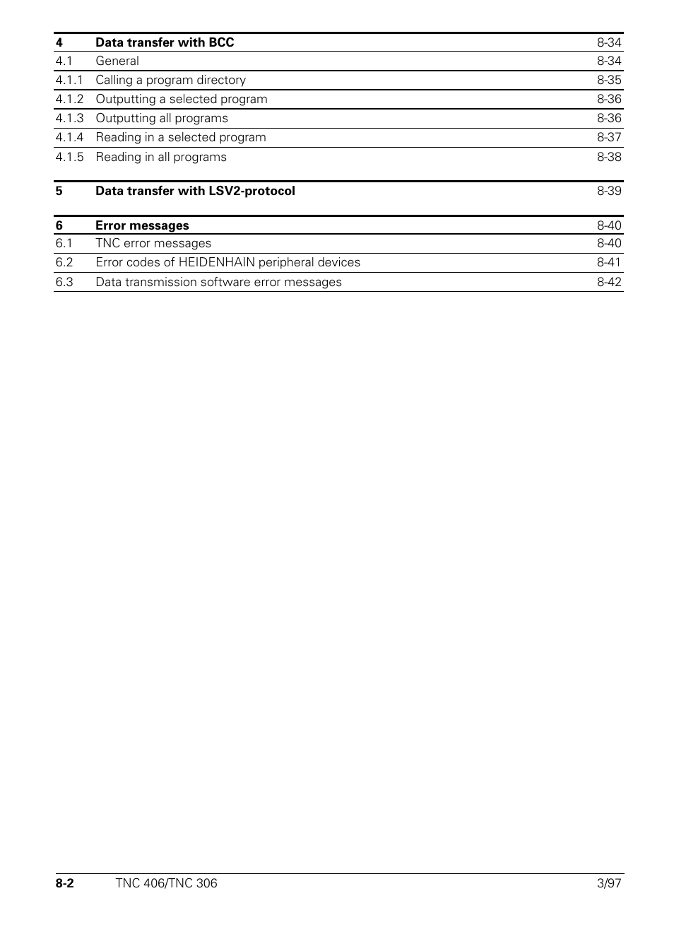 HEIDENHAIN TNC 306 Technical Manual User Manual | Page 415 / 510