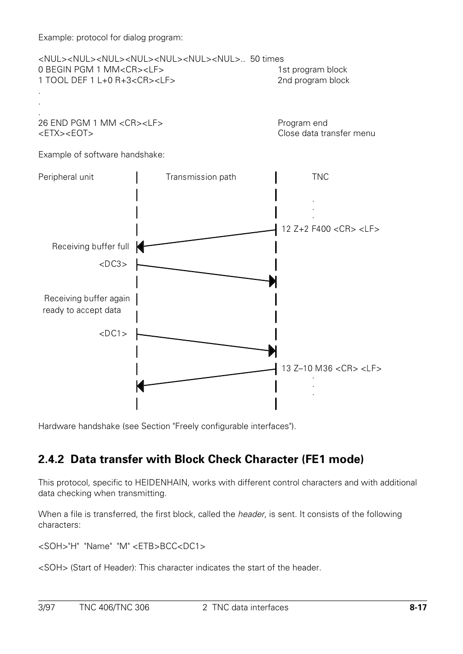 HEIDENHAIN TNC 306 Technical Manual User Manual | Page 430 / 510