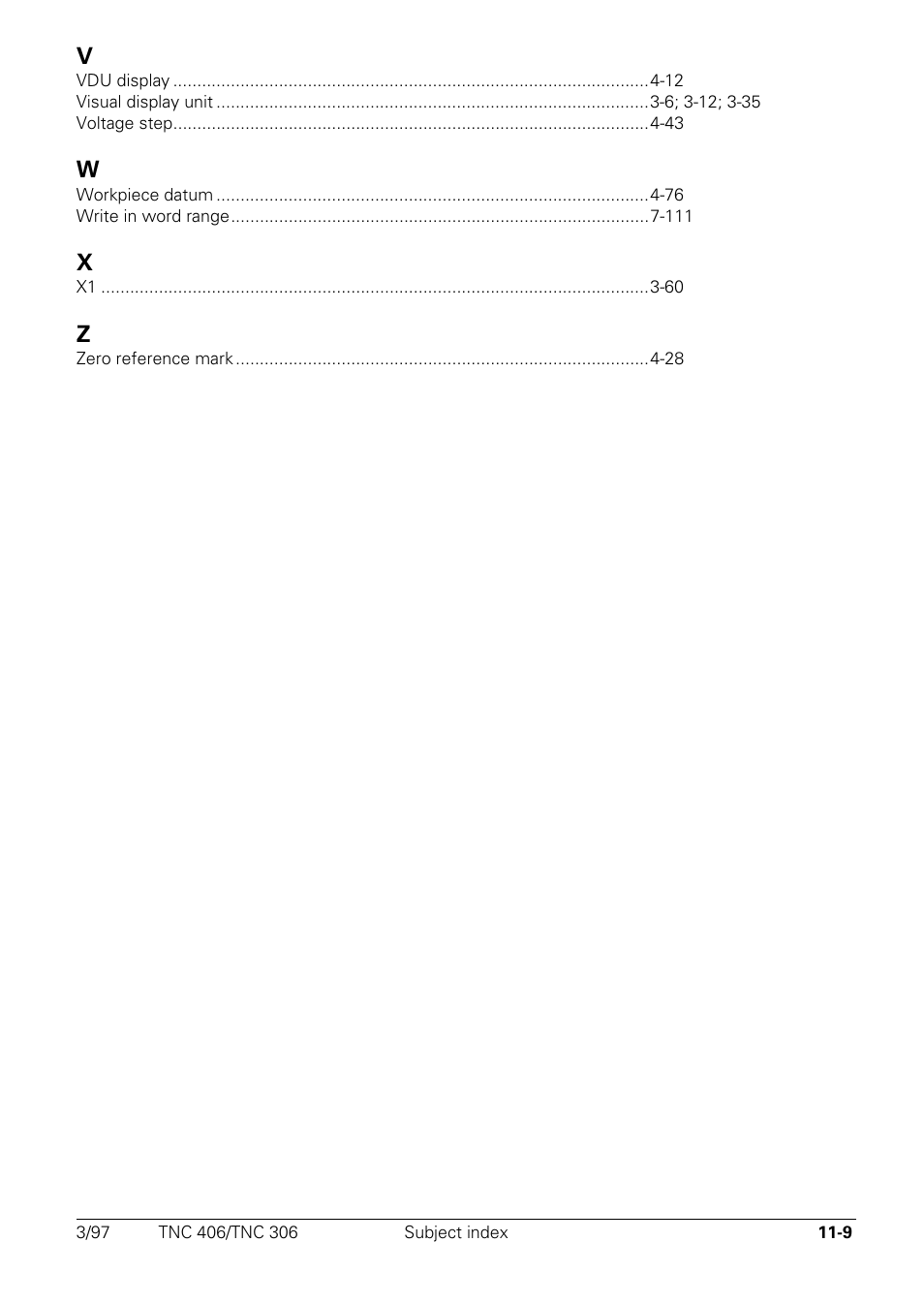 HEIDENHAIN TNC 306 Technical Manual User Manual | Page 479 / 510