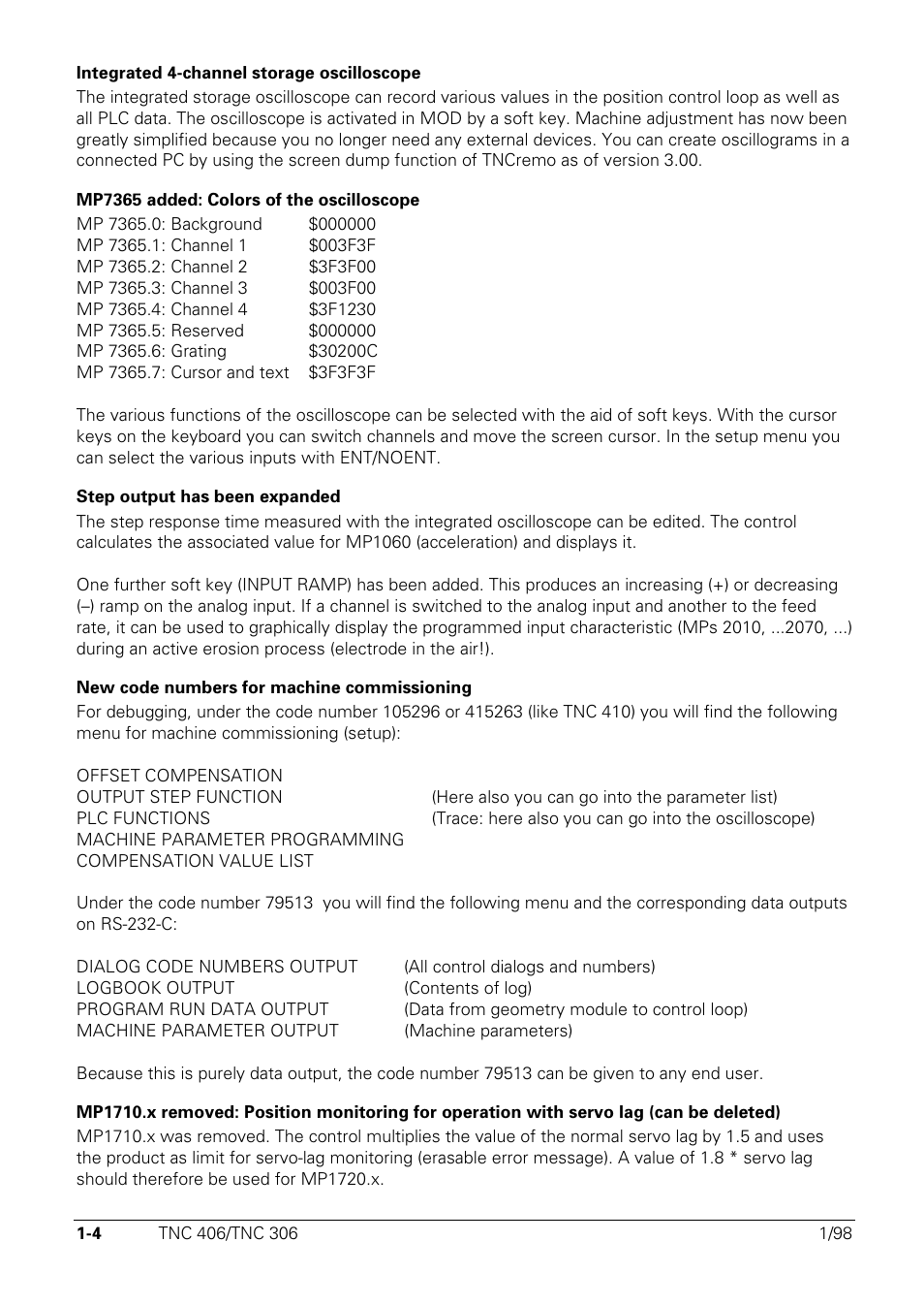 HEIDENHAIN TNC 306 Technical Manual User Manual | Page 492 / 510