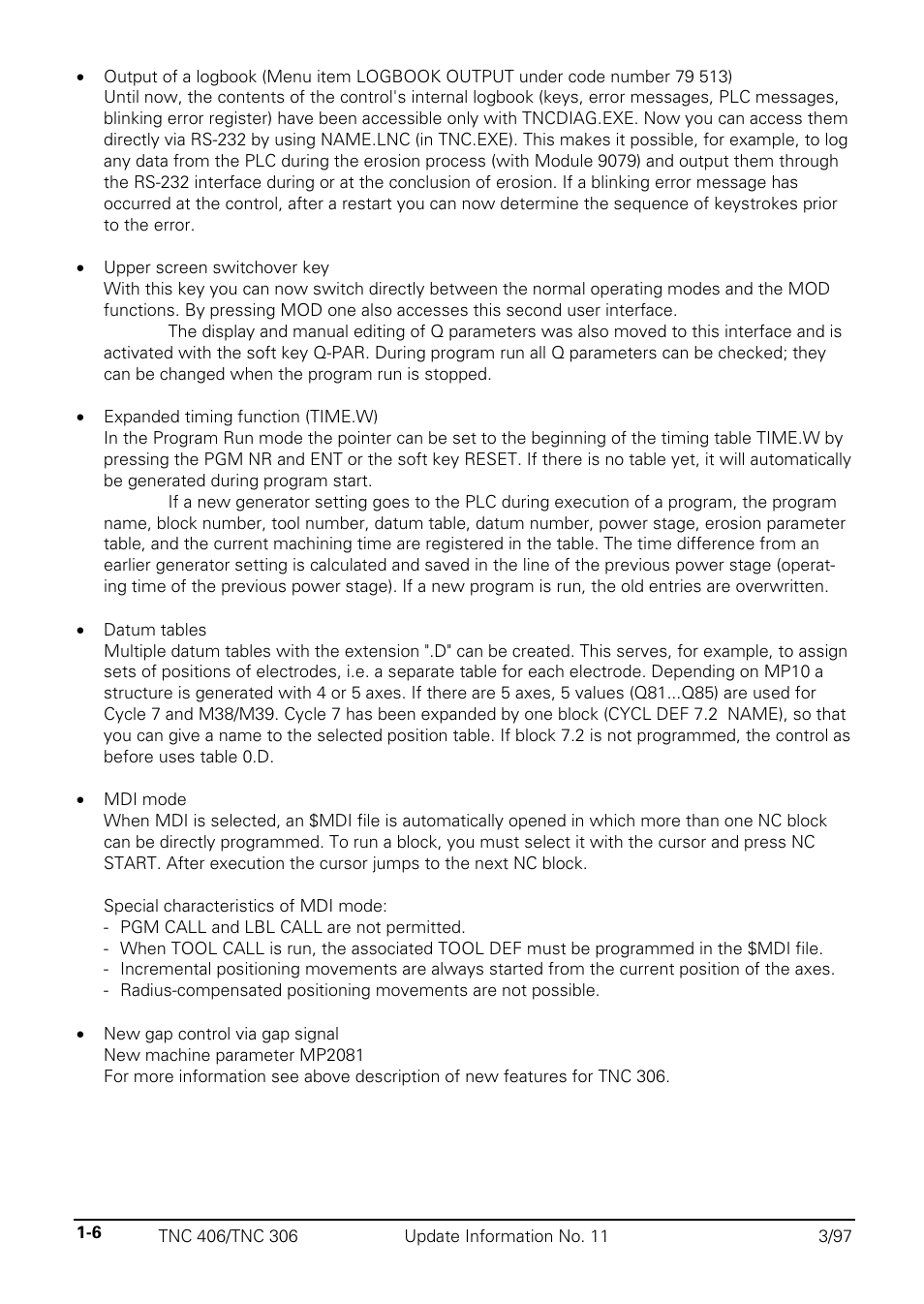 HEIDENHAIN TNC 306 Technical Manual User Manual | Page 505 / 510
