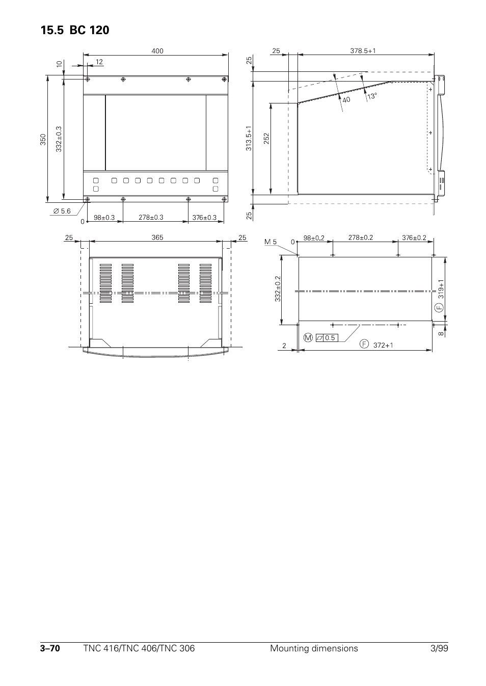5 bc 120 | HEIDENHAIN TNC 306 Technical Manual User Manual | Page 85 / 510