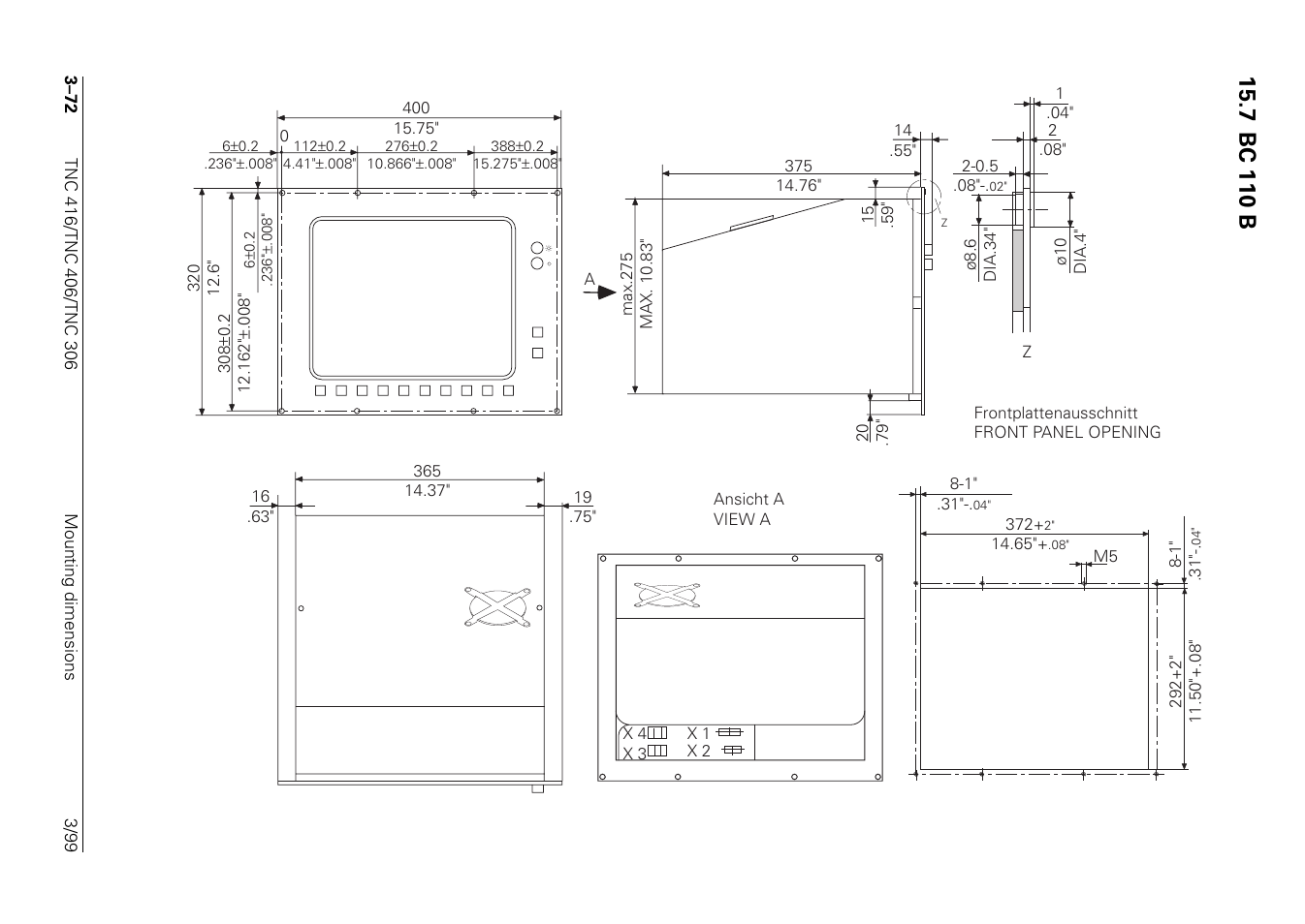 7 bc 110 b | HEIDENHAIN TNC 306 Technical Manual User Manual | Page 87 / 510