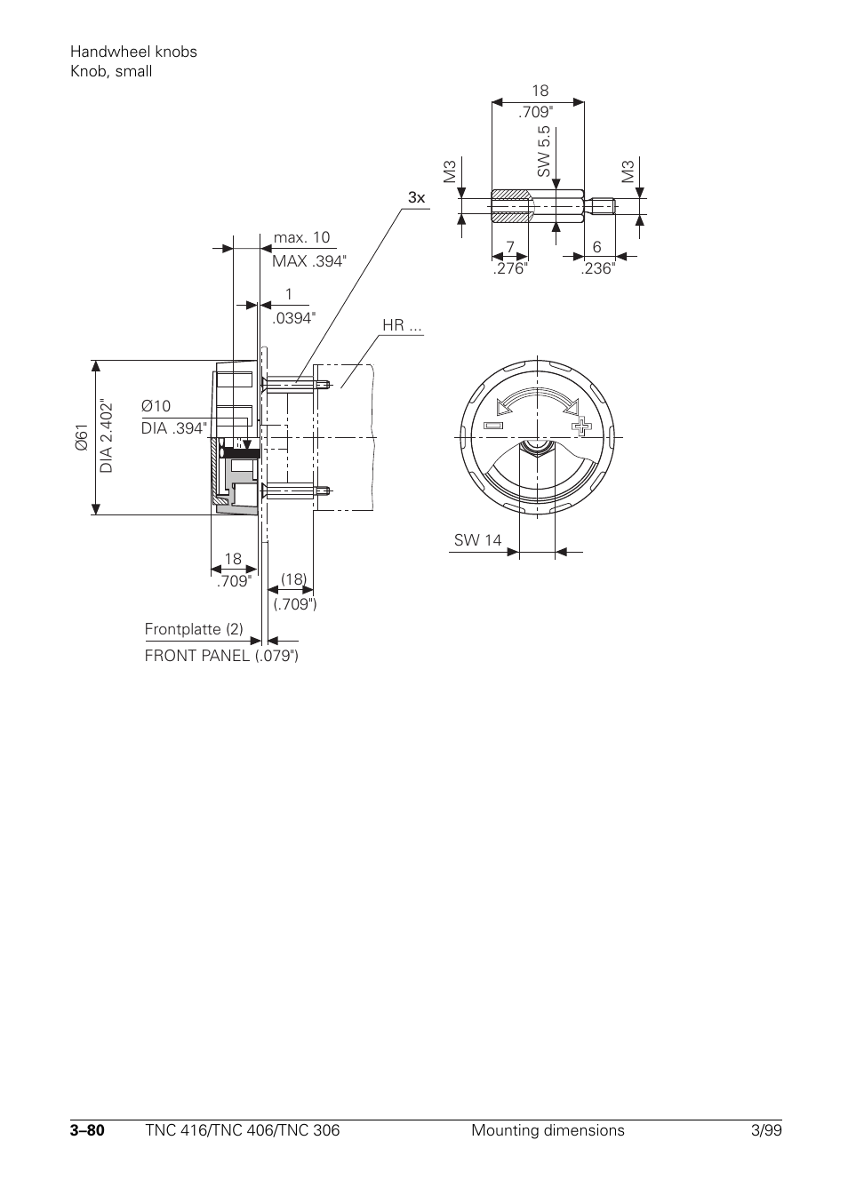 HEIDENHAIN TNC 306 Technical Manual User Manual | Page 95 / 510