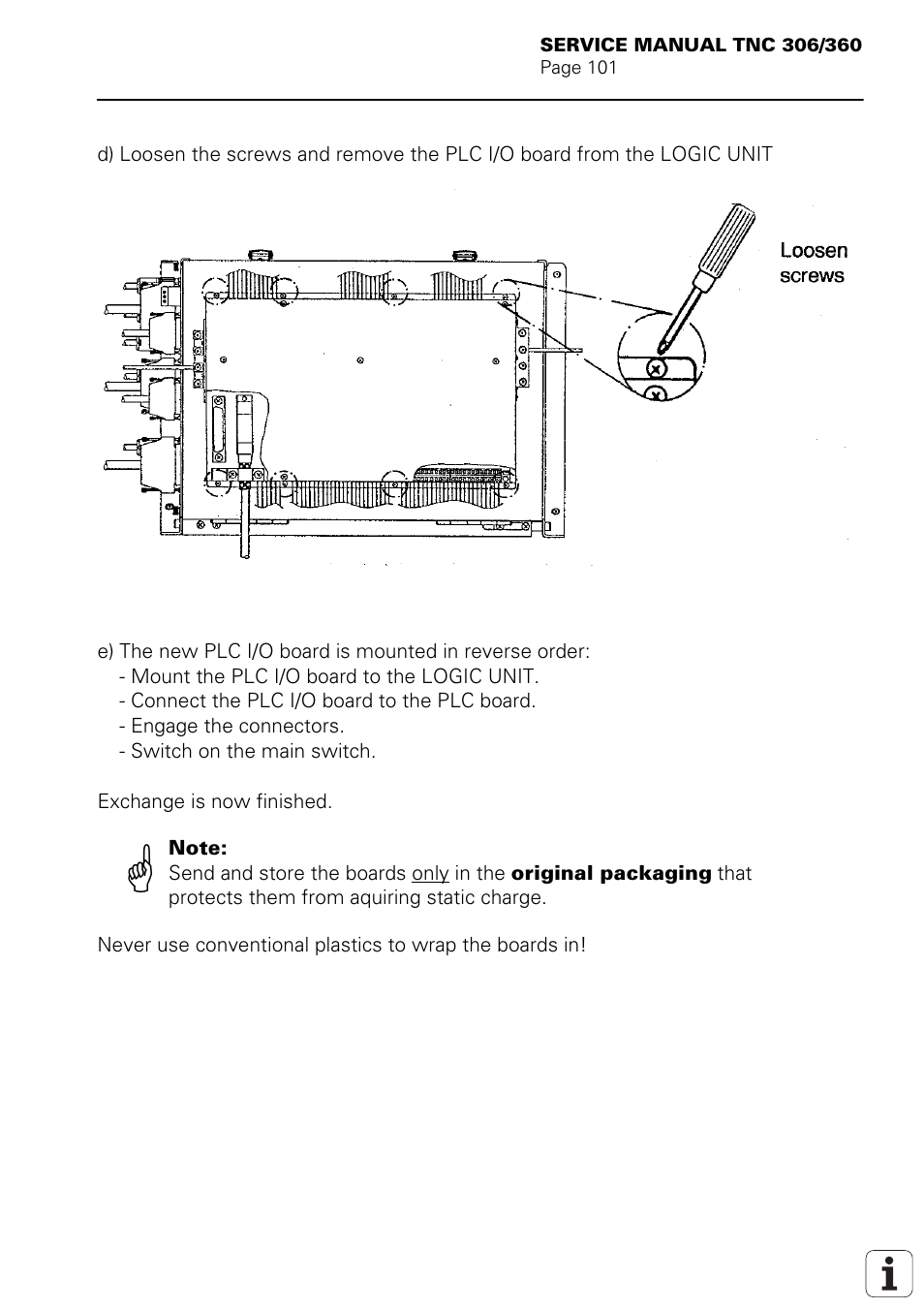 HEIDENHAIN TNC 306 Service Manual User Manual | Page 108 / 157