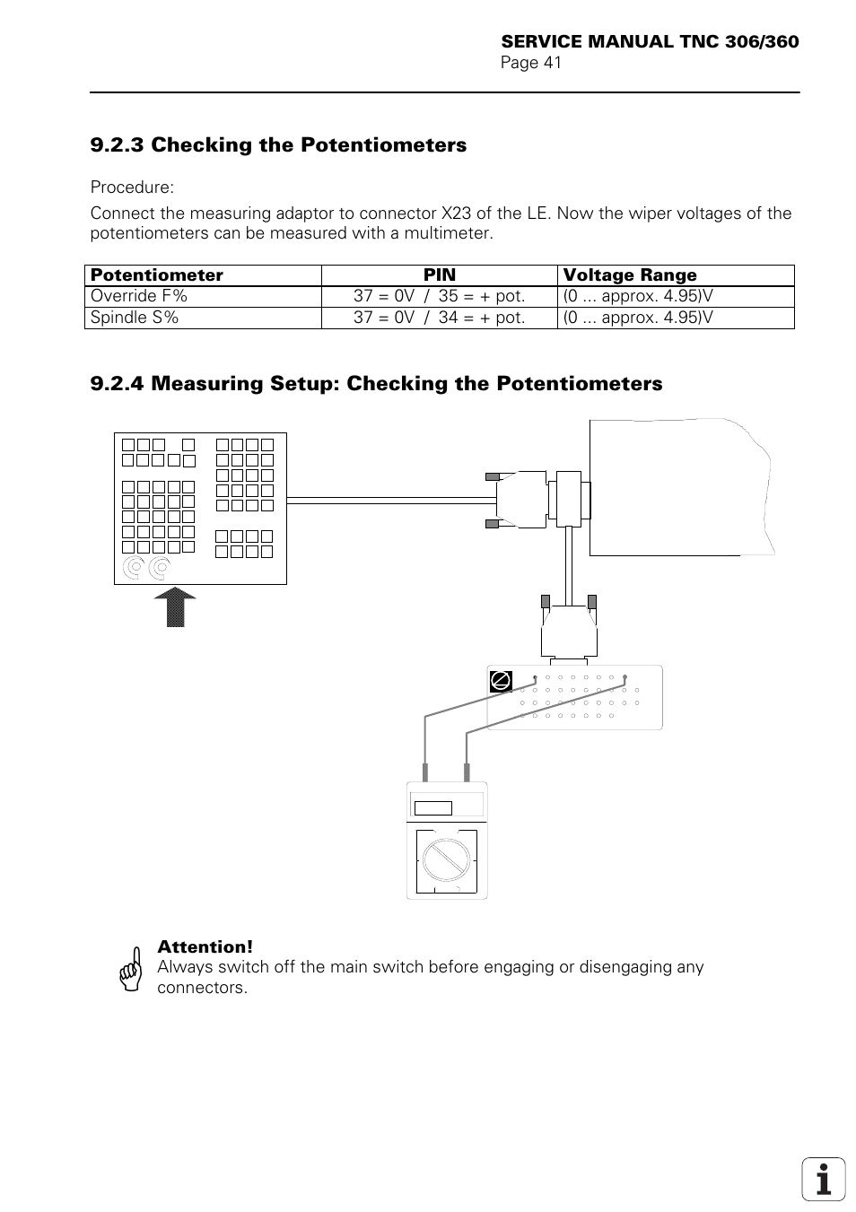 HEIDENHAIN TNC 306 Service Manual User Manual | Page 45 / 157
