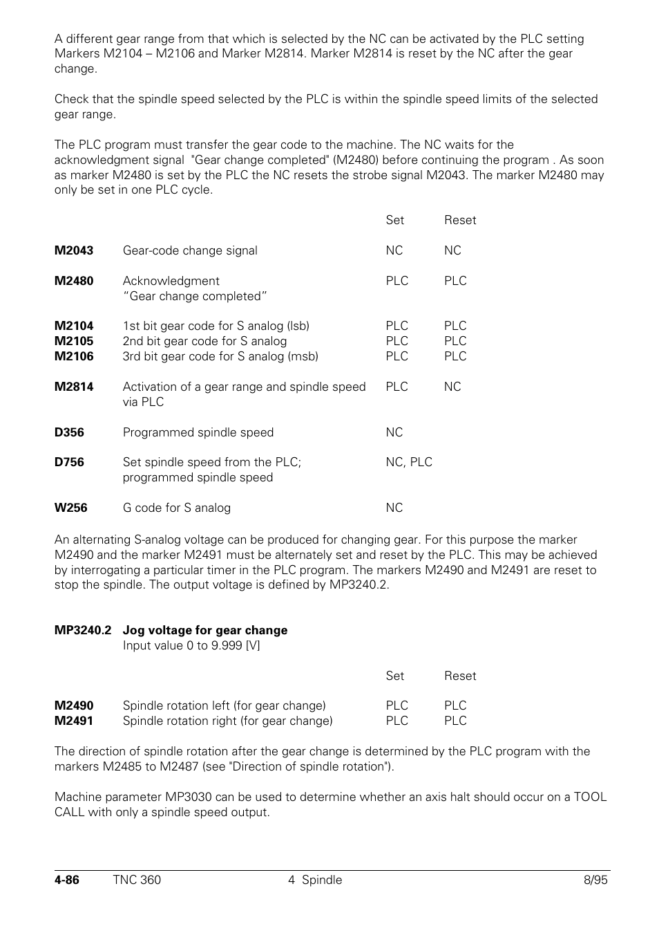 HEIDENHAIN TNC 335 Technical Manual User Manual | Page 183 / 581