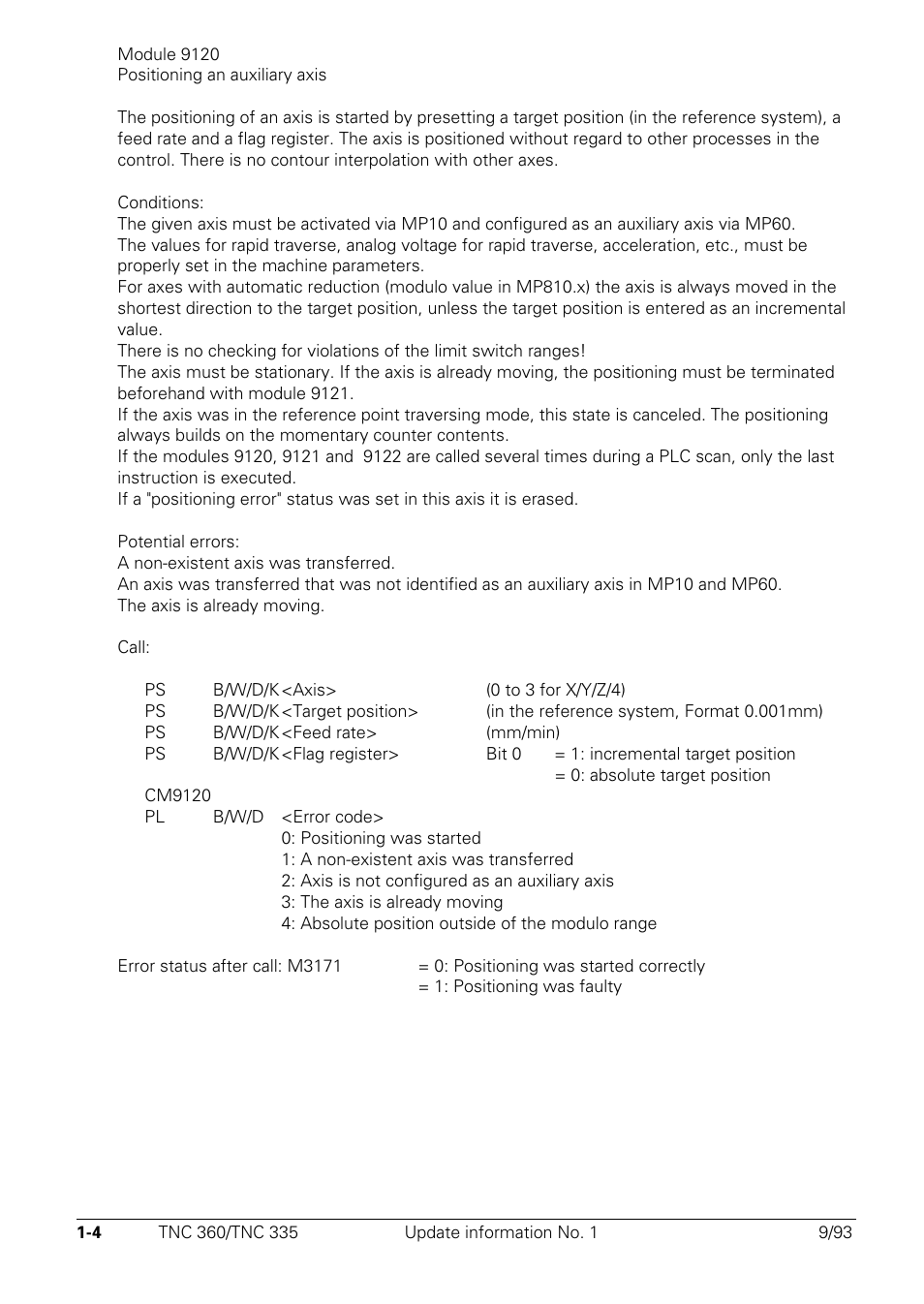 HEIDENHAIN TNC 335 Technical Manual User Manual | Page 19 / 581