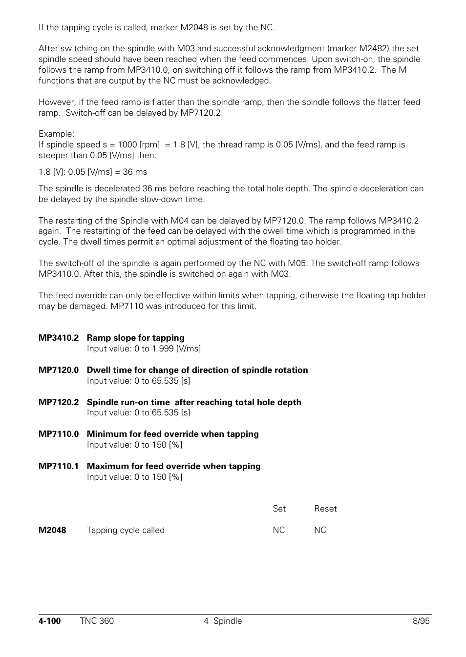 HEIDENHAIN TNC 335 Technical Manual User Manual | Page 197 / 581