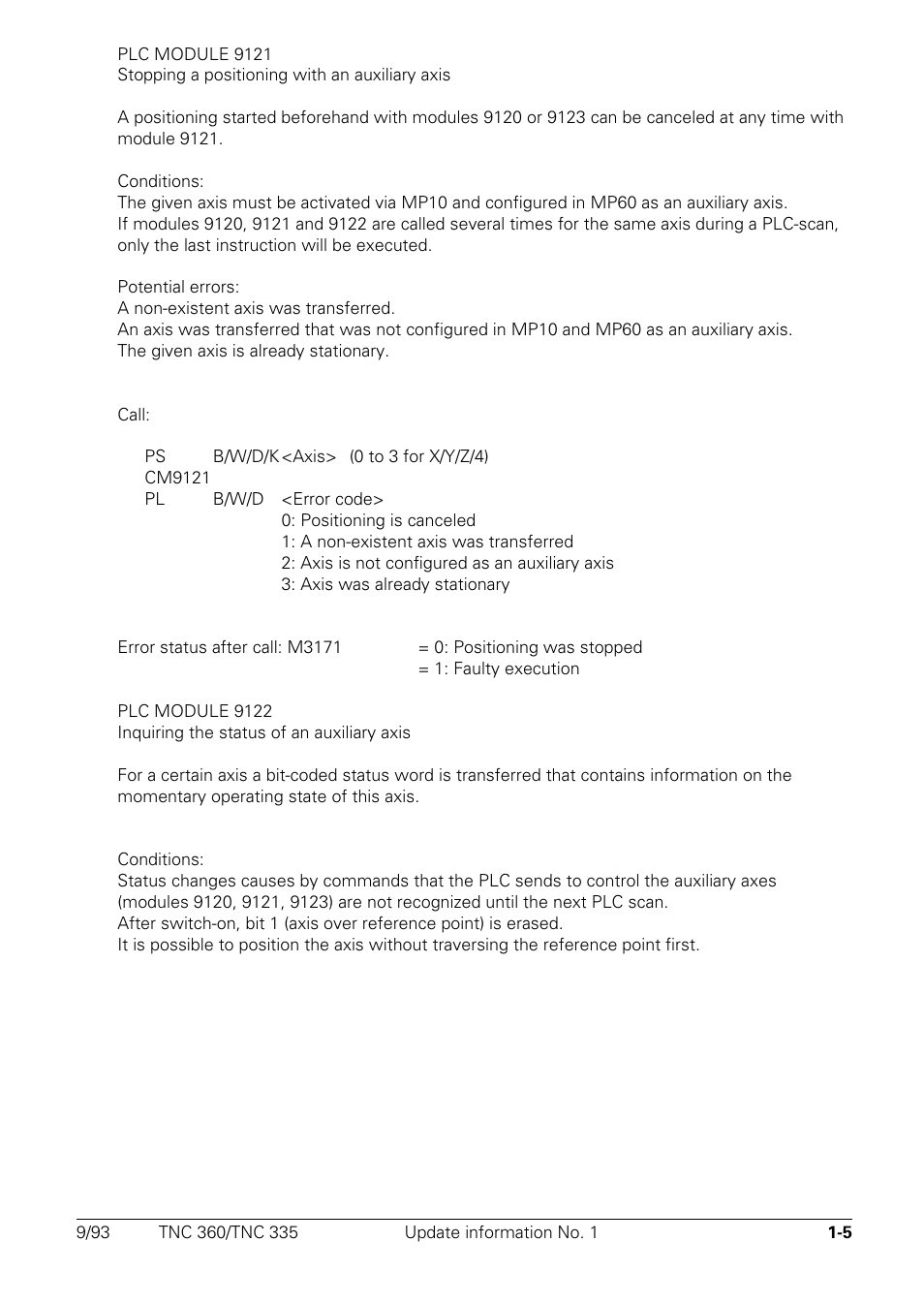 HEIDENHAIN TNC 335 Technical Manual User Manual | Page 20 / 581