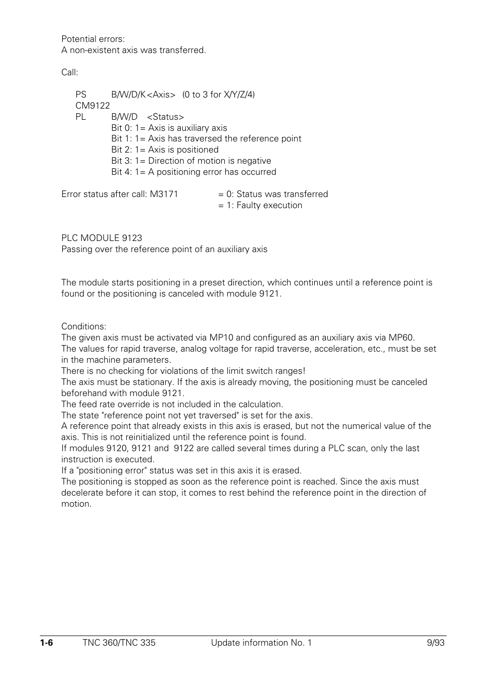HEIDENHAIN TNC 335 Technical Manual User Manual | Page 21 / 581