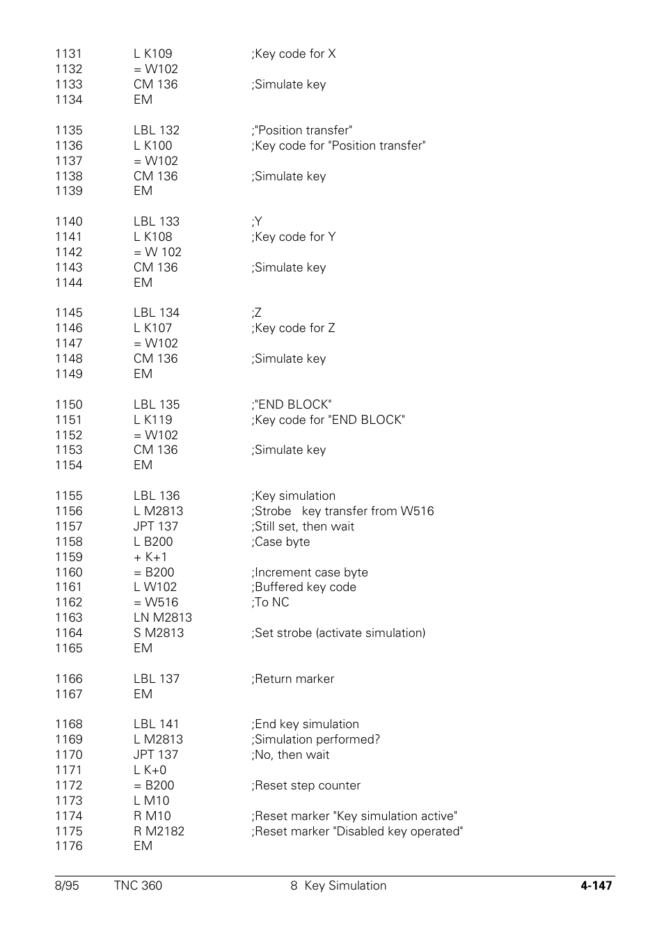 HEIDENHAIN TNC 335 Technical Manual User Manual | Page 244 / 581