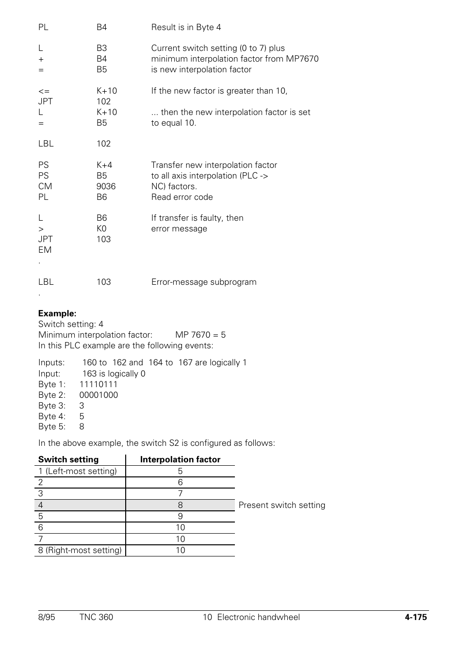 HEIDENHAIN TNC 335 Technical Manual User Manual | Page 272 / 581