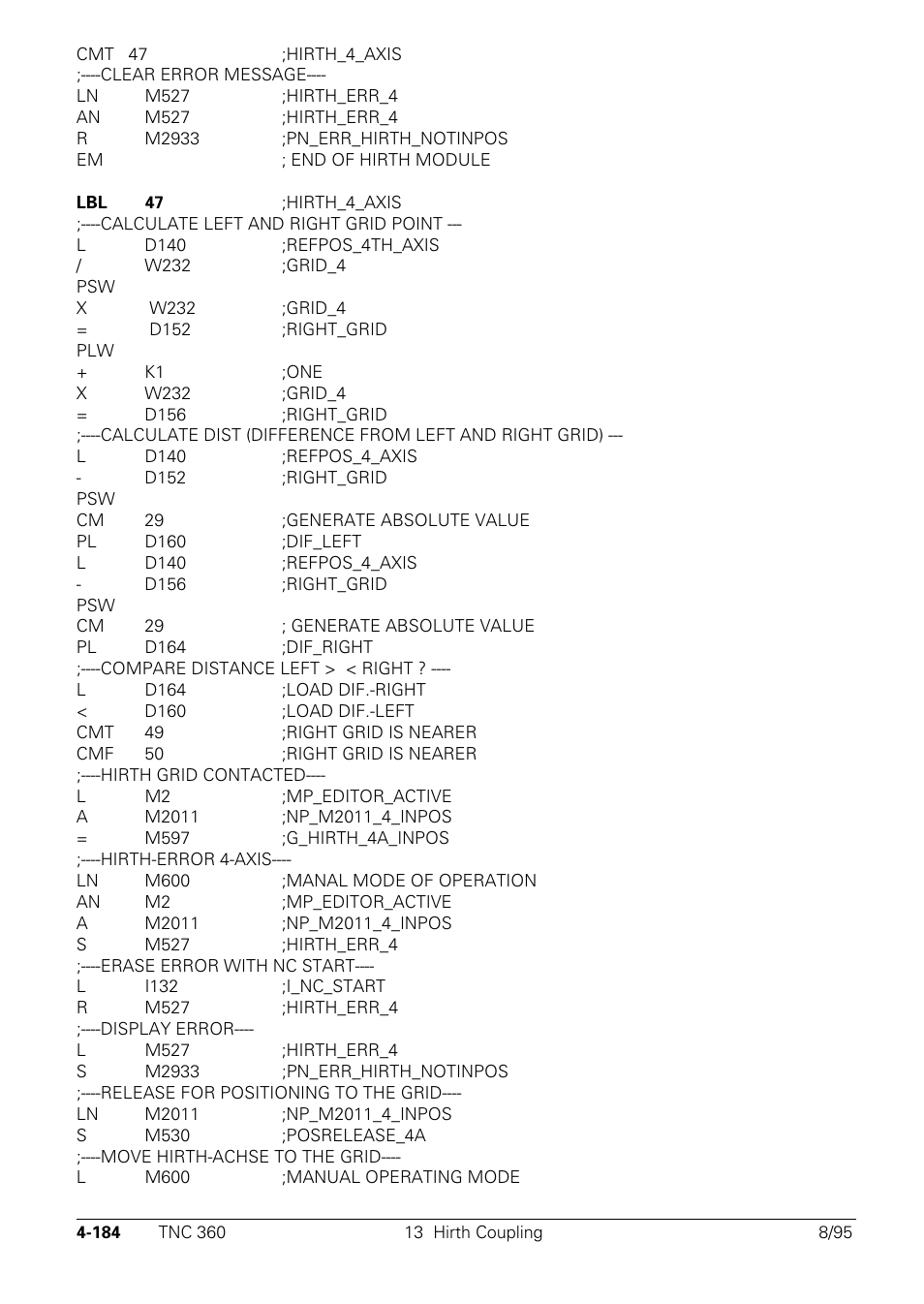 HEIDENHAIN TNC 335 Technical Manual User Manual | Page 281 / 581