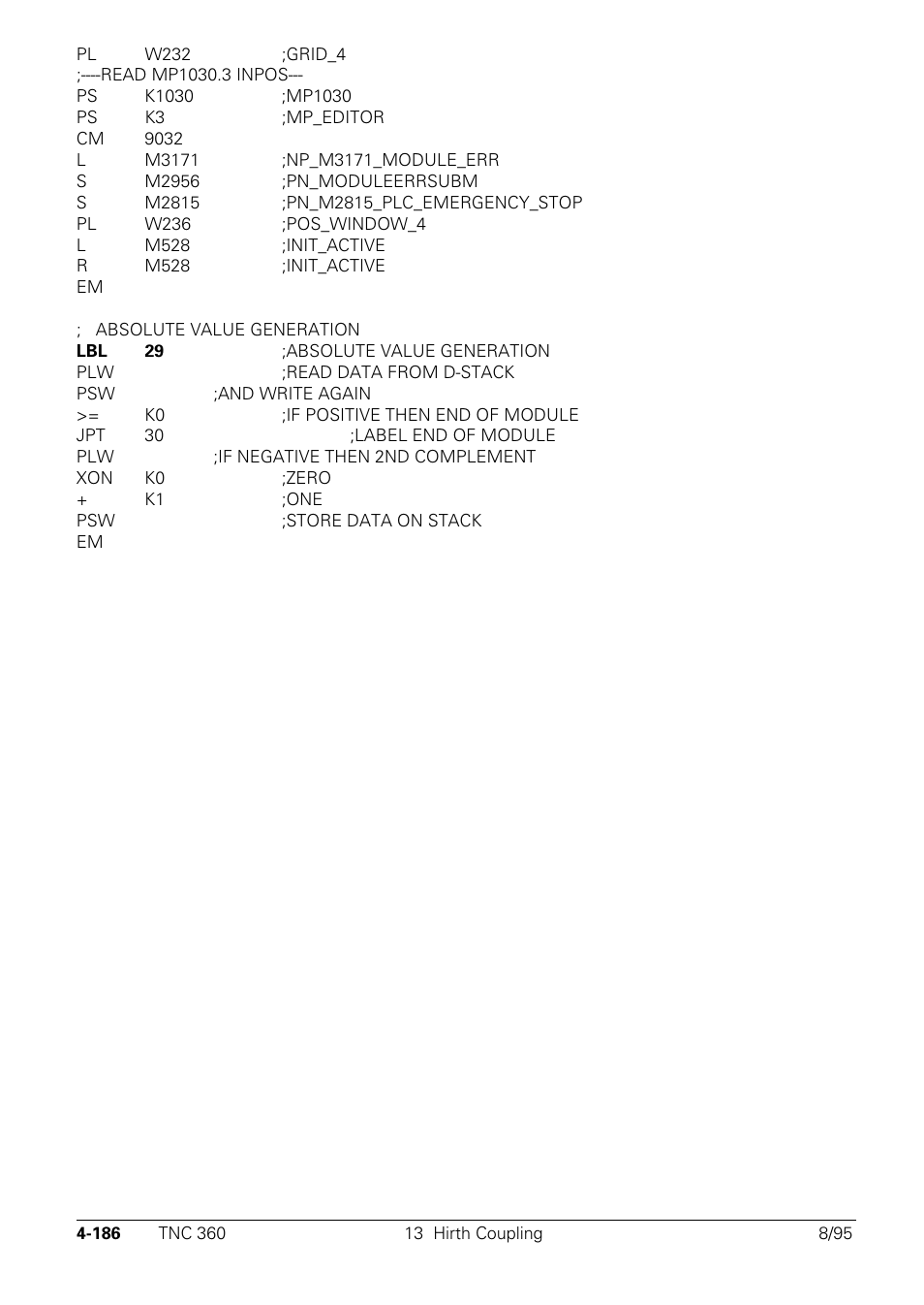HEIDENHAIN TNC 335 Technical Manual User Manual | Page 283 / 581