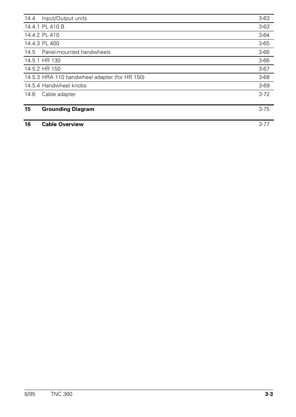 HEIDENHAIN TNC 335 Technical Manual User Manual | Page 34 / 581