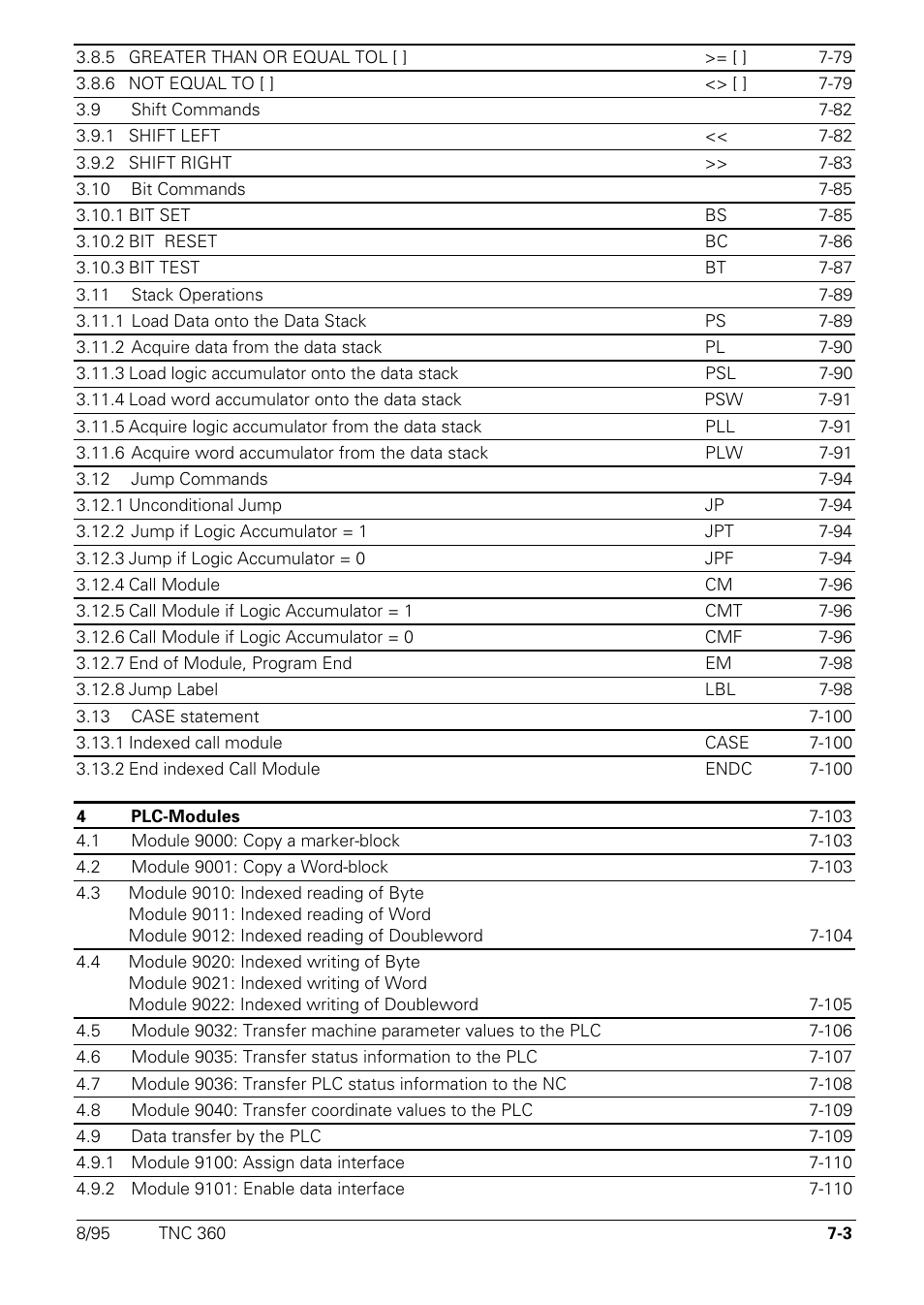 HEIDENHAIN TNC 335 Technical Manual User Manual | Page 382 / 581