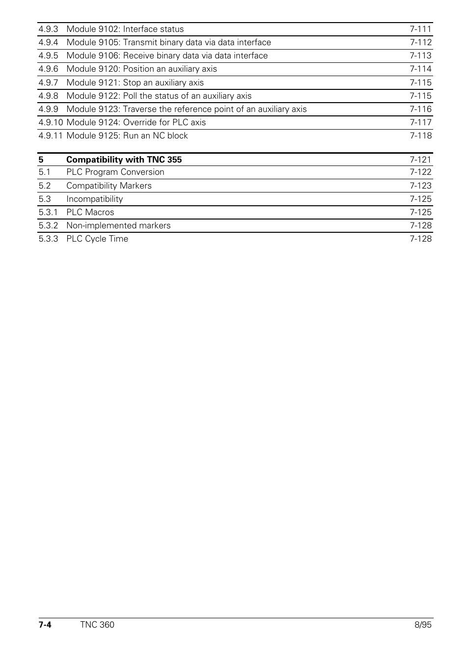 HEIDENHAIN TNC 335 Technical Manual User Manual | Page 383 / 581