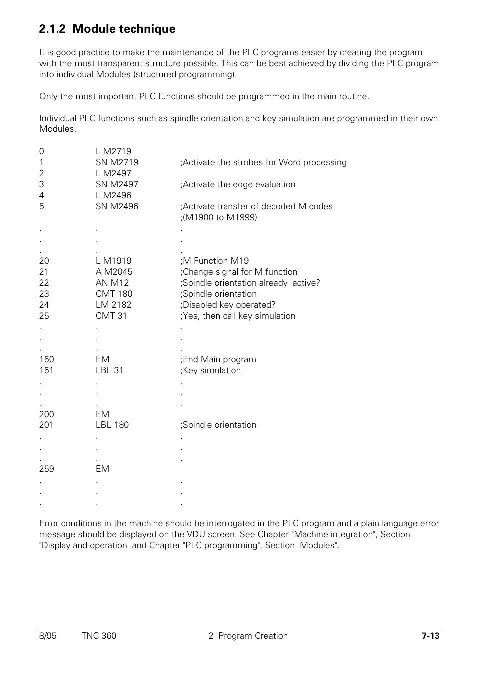 2 module technique | HEIDENHAIN TNC 335 Technical Manual User Manual | Page 392 / 581