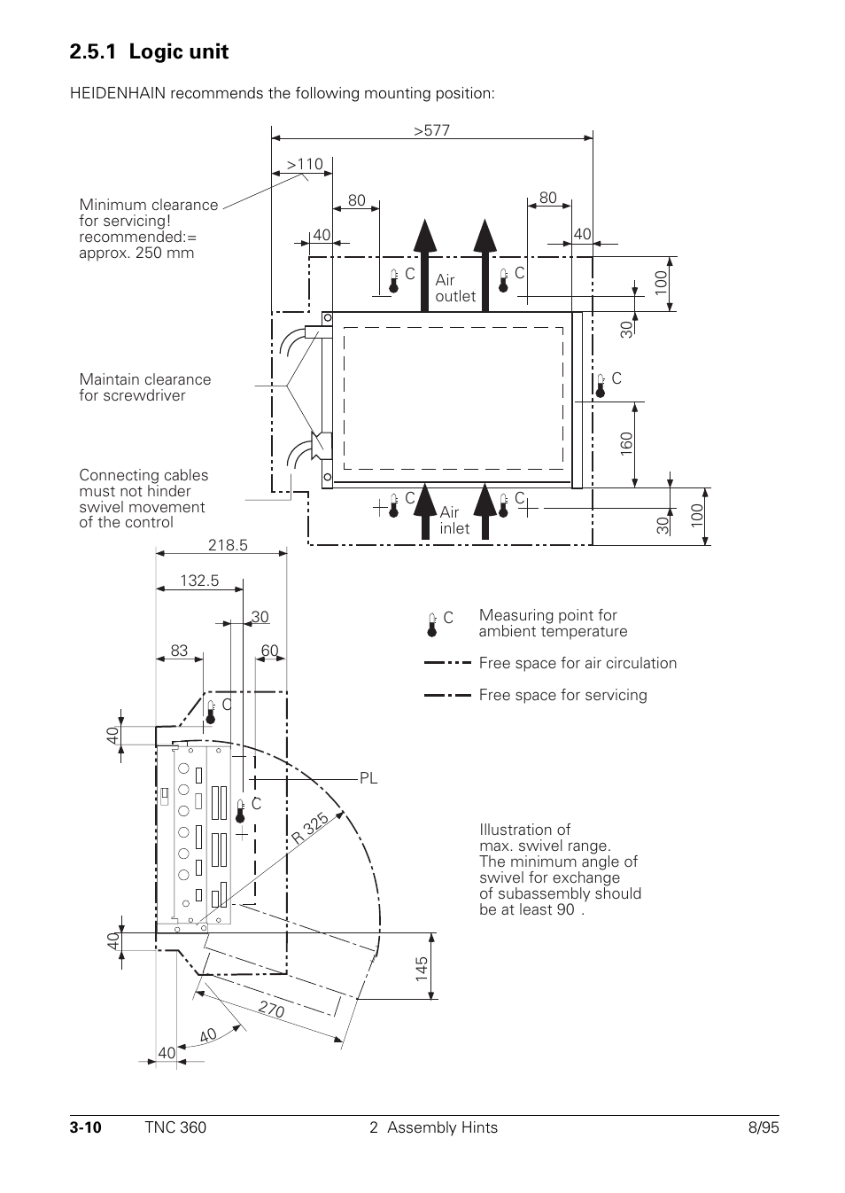 Logic unit, 1 logic unit | HEIDENHAIN TNC 335 Technical Manual User Manual | Page 40 / 581