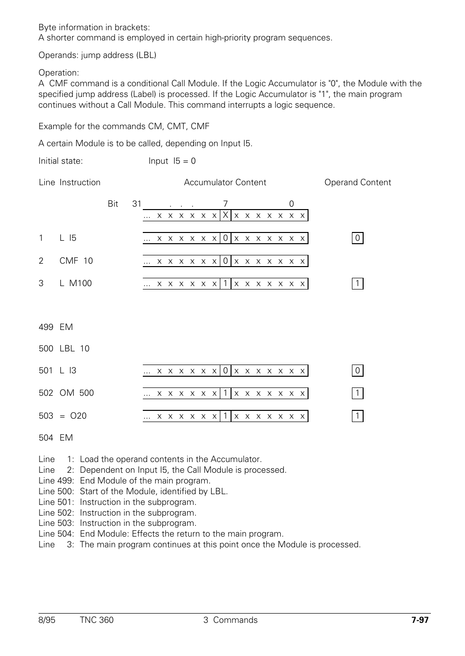 HEIDENHAIN TNC 335 Technical Manual User Manual | Page 476 / 581
