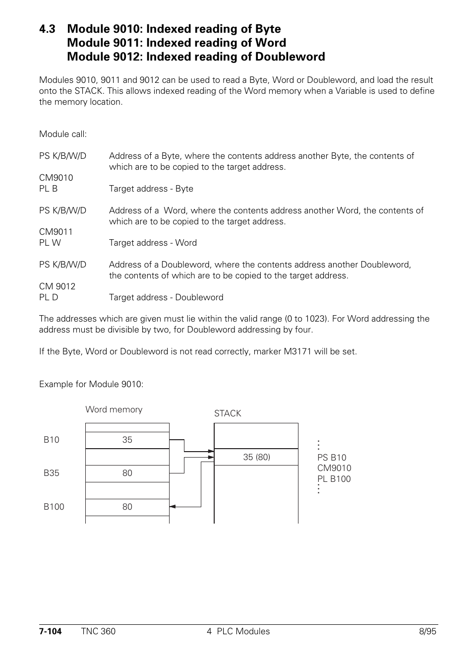 HEIDENHAIN TNC 335 Technical Manual User Manual | Page 483 / 581