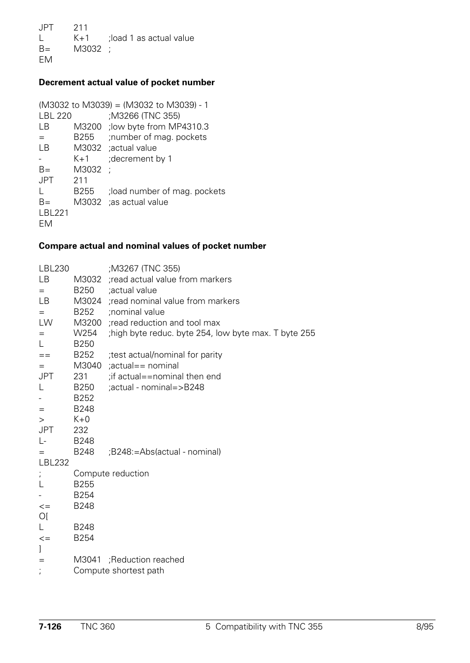 HEIDENHAIN TNC 335 Technical Manual User Manual | Page 505 / 581