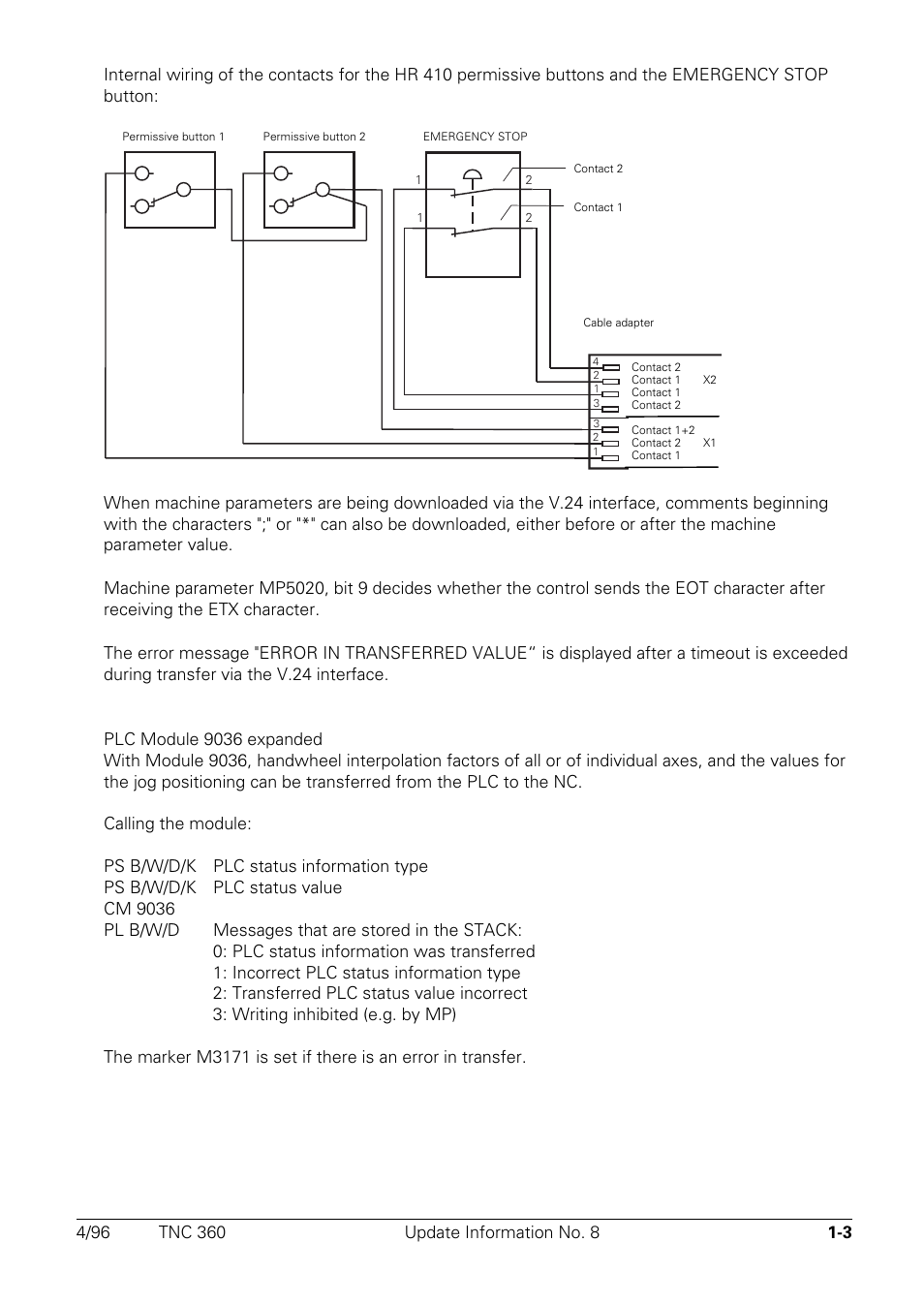 HEIDENHAIN TNC 335 Technical Manual User Manual | Page 6 / 581