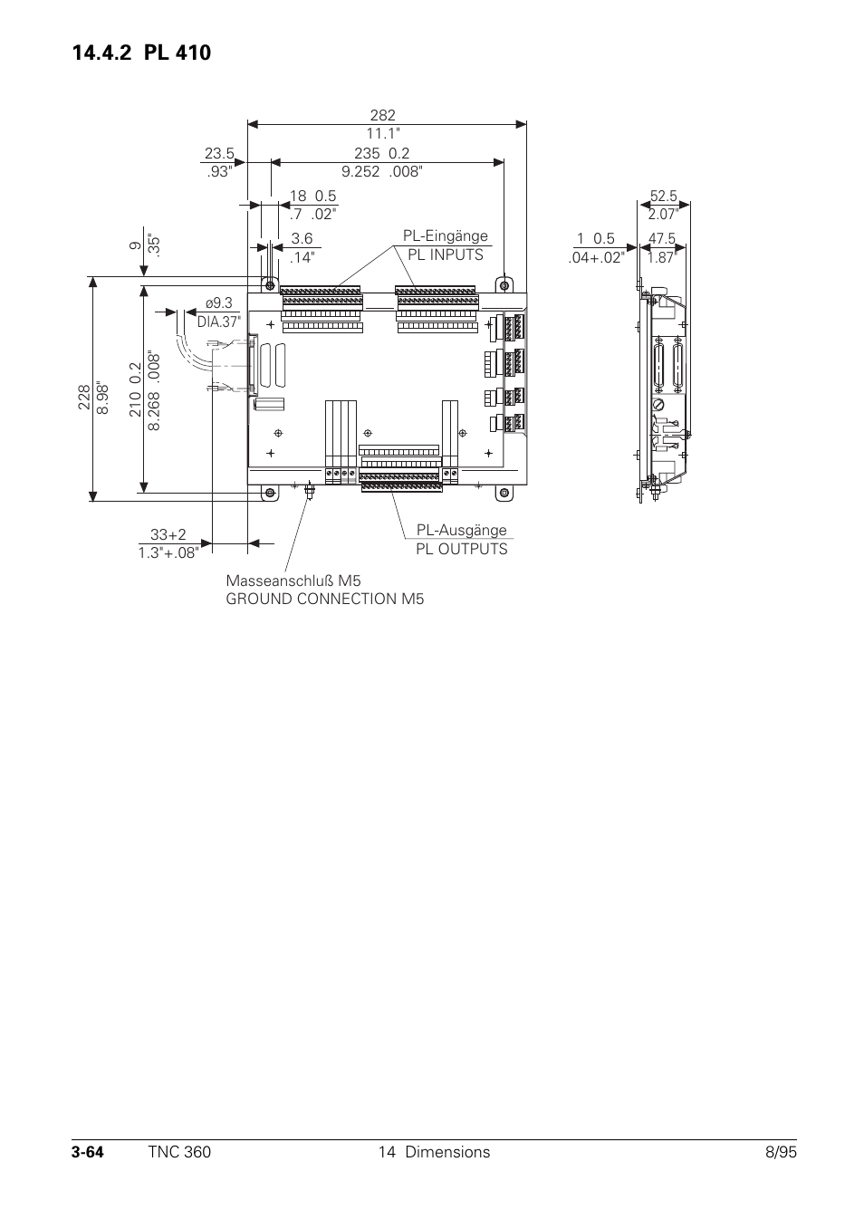 2 pl 410 | HEIDENHAIN TNC 335 Technical Manual User Manual | Page 86 / 581