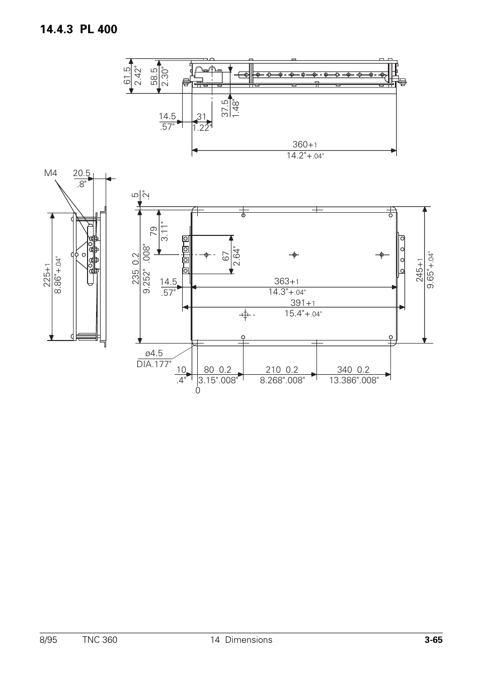 3 pl 400 | HEIDENHAIN TNC 335 Technical Manual User Manual | Page 87 / 581