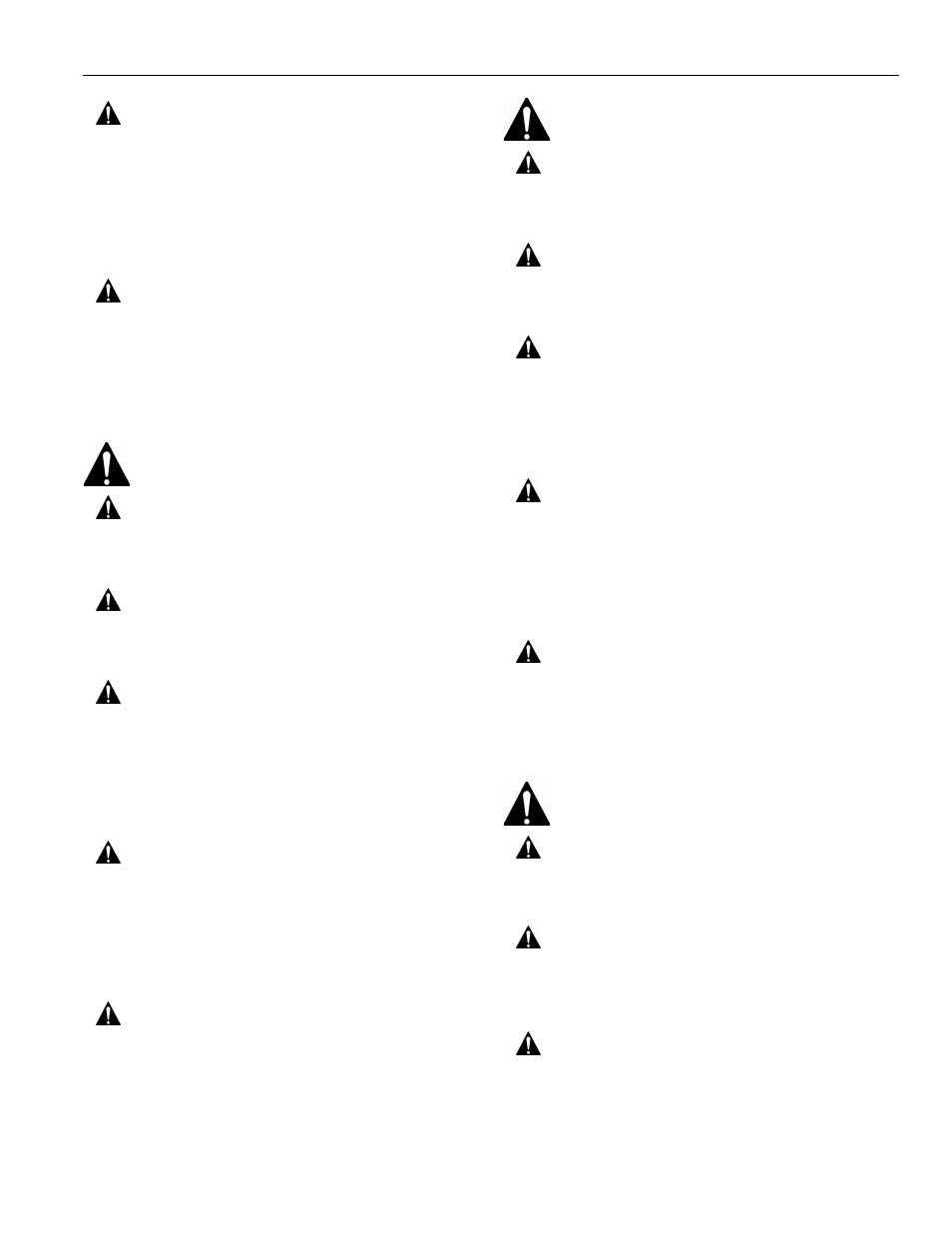 Advertências e avisos importantes, Avvertenze e precauzioni importanti, Belangrijke aanwijzingen en waarschuwingen | Chief Manufacturing ICMPFM1S User Manual | Page 3 / 64