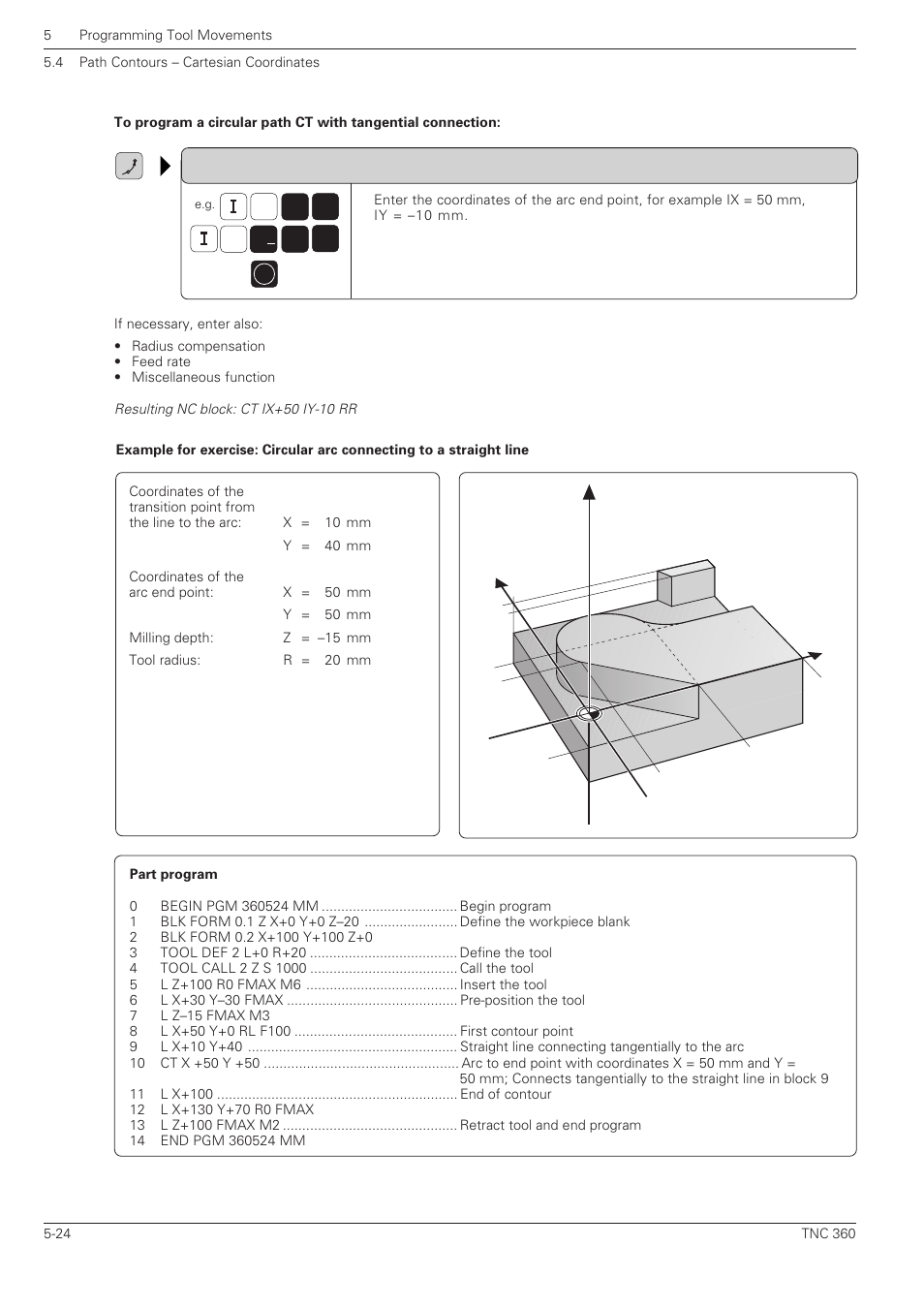 X5 0, Yx z, Y+/ 1 0 | HEIDENHAIN TNC 360 User Manual User Manual | Page 108 / 237