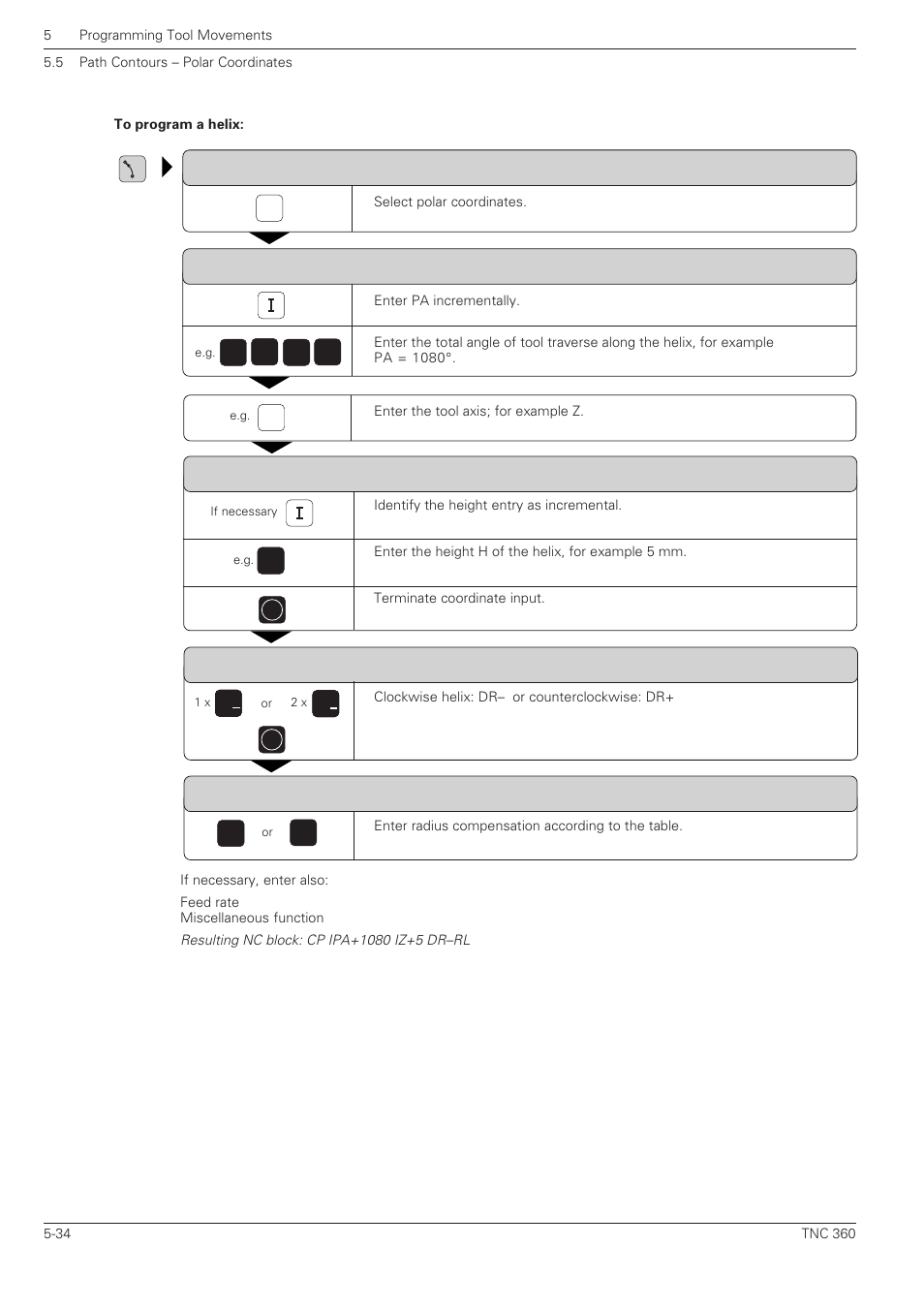 HEIDENHAIN TNC 360 User Manual User Manual | Page 118 / 237