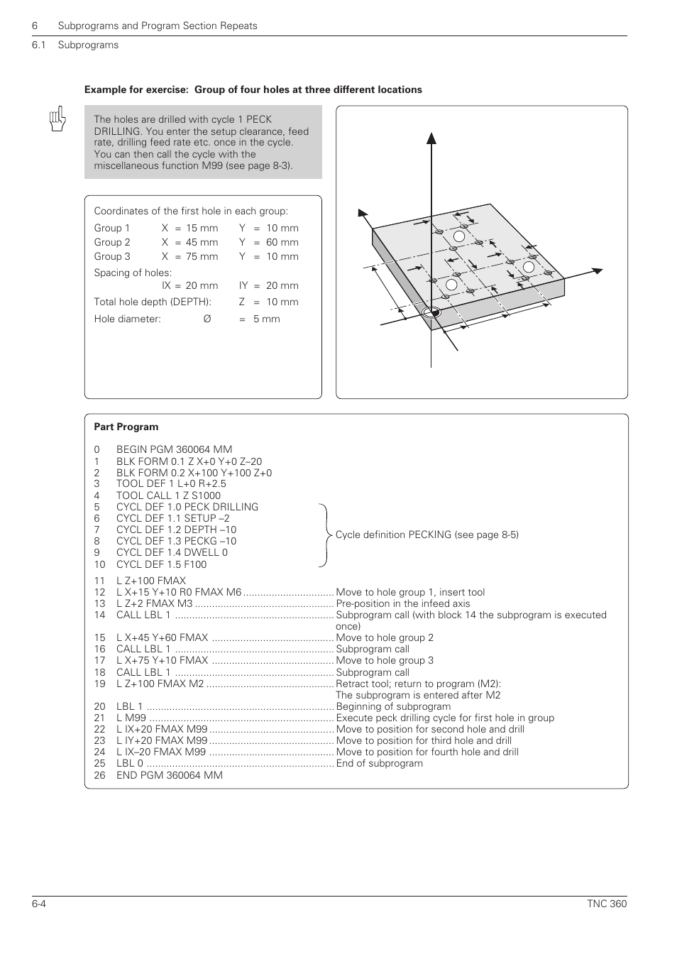 Yx z | HEIDENHAIN TNC 360 User Manual User Manual | Page 127 / 237