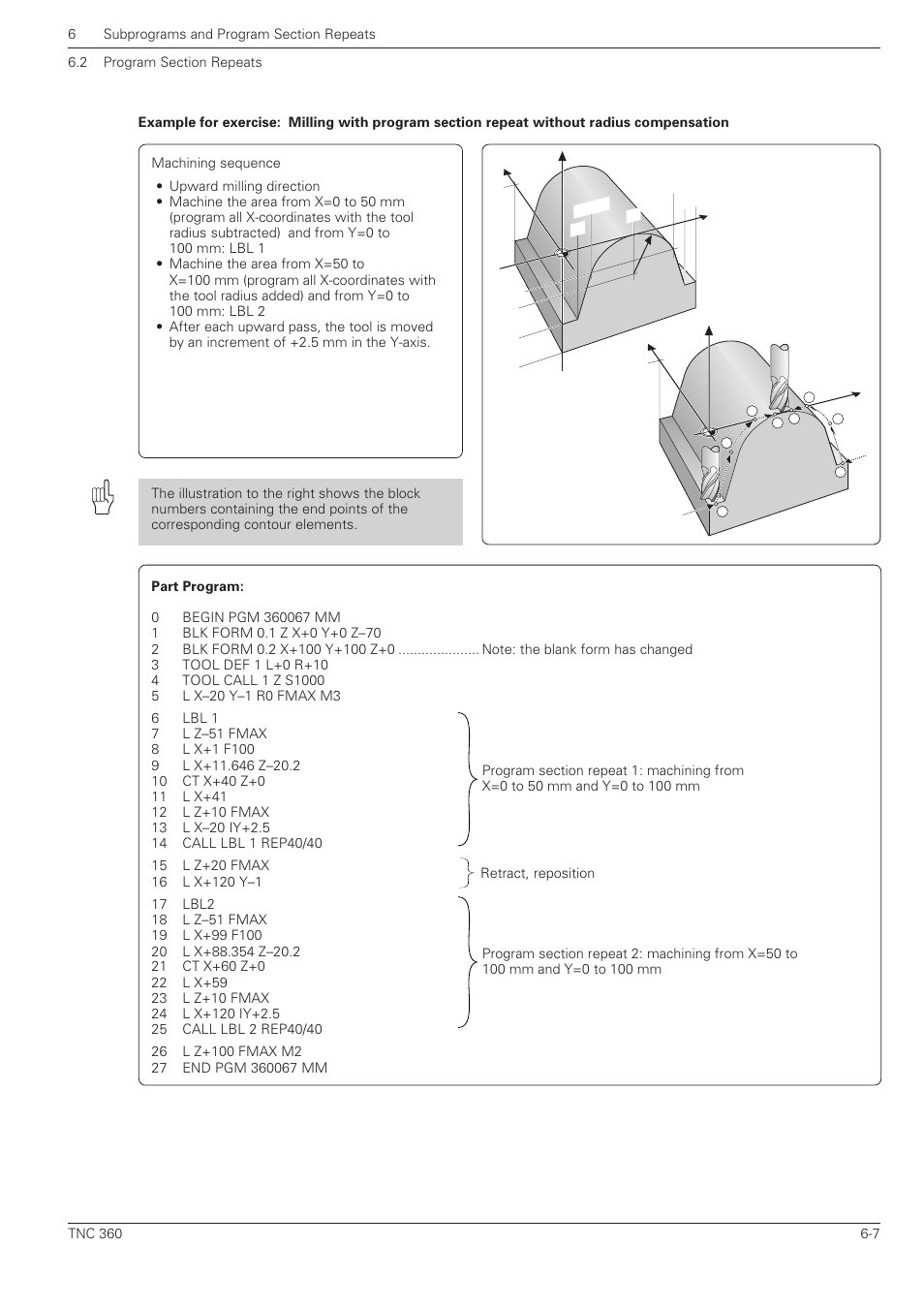 HEIDENHAIN TNC 360 User Manual User Manual | Page 130 / 237