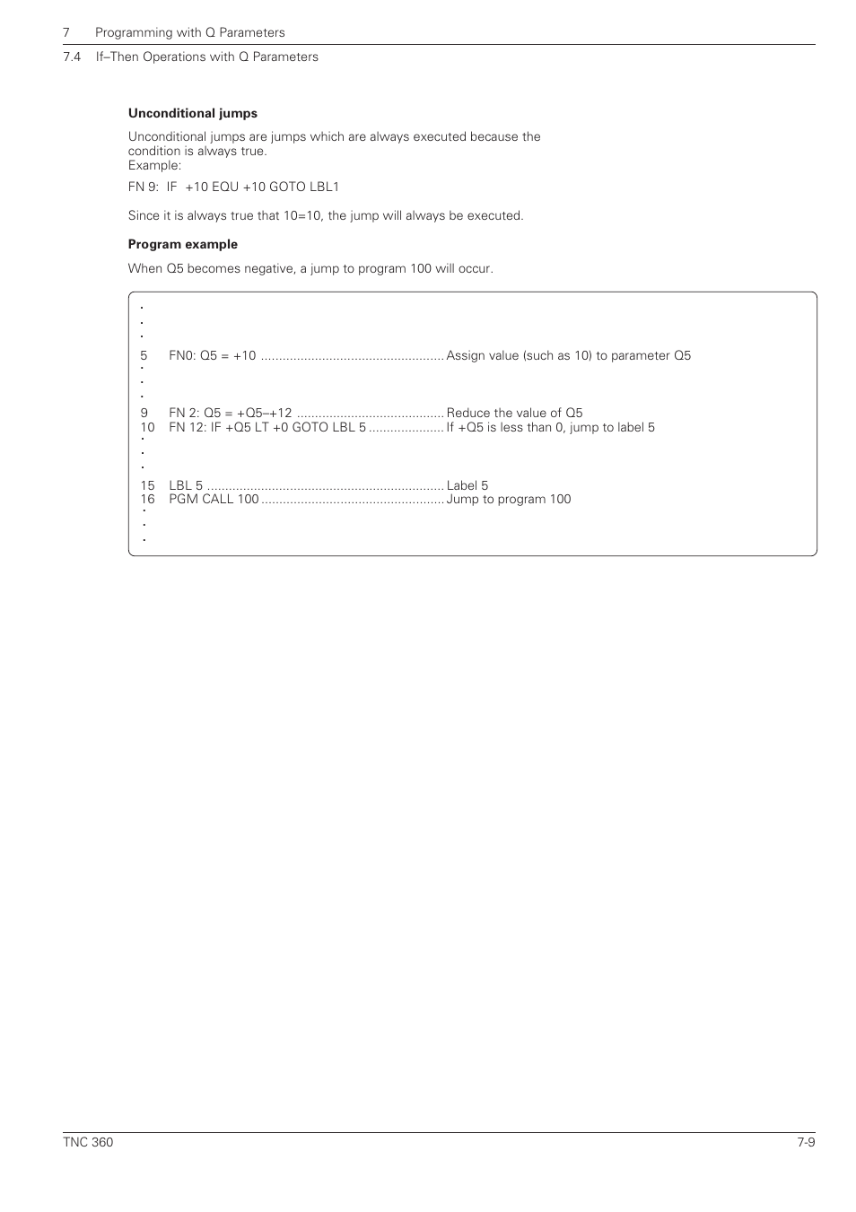 HEIDENHAIN TNC 360 User Manual User Manual | Page 143 / 237