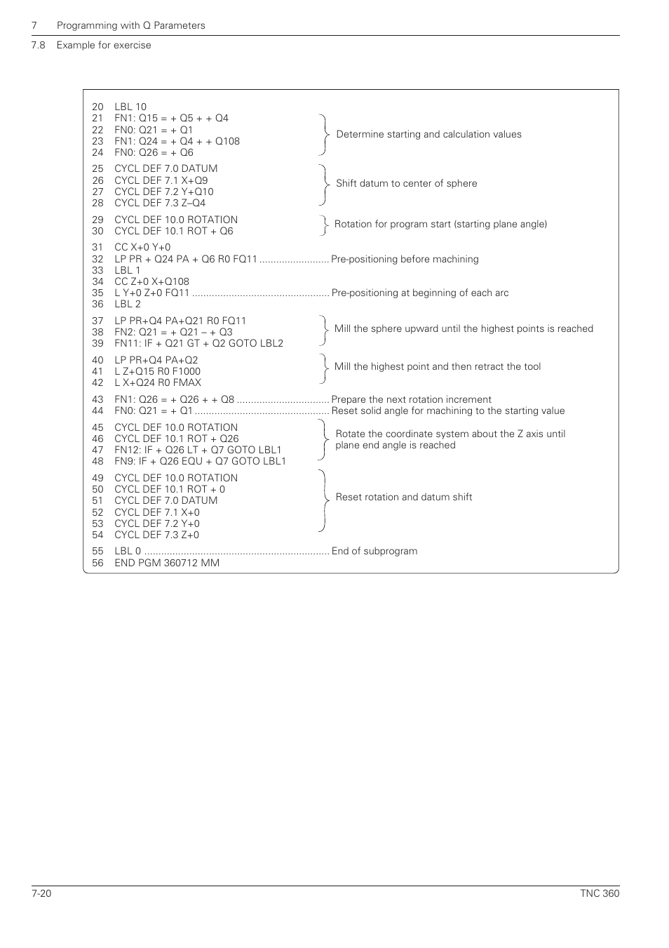 HEIDENHAIN TNC 360 User Manual User Manual | Page 154 / 237