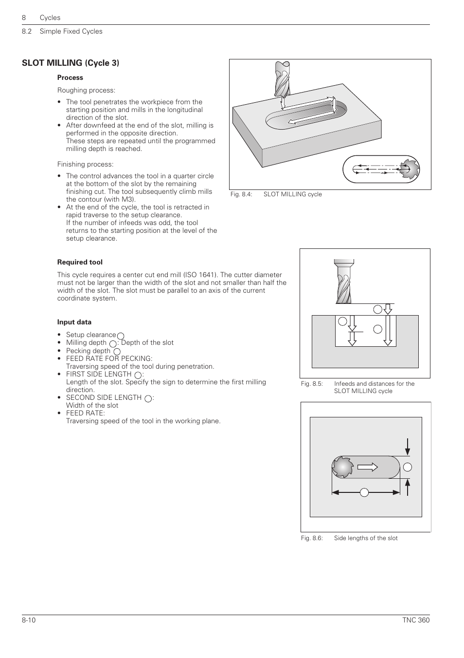 Slot milling (cycle 3) | HEIDENHAIN TNC 360 User Manual User Manual | Page 163 / 237