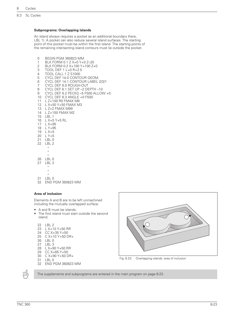 HEIDENHAIN TNC 360 User Manual User Manual | Page 176 / 237