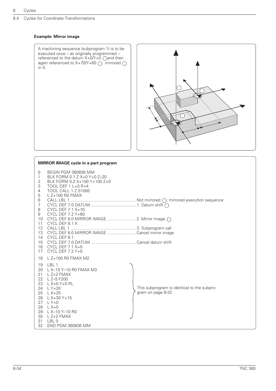 HEIDENHAIN TNC 360 User Manual User Manual | Page 187 / 237