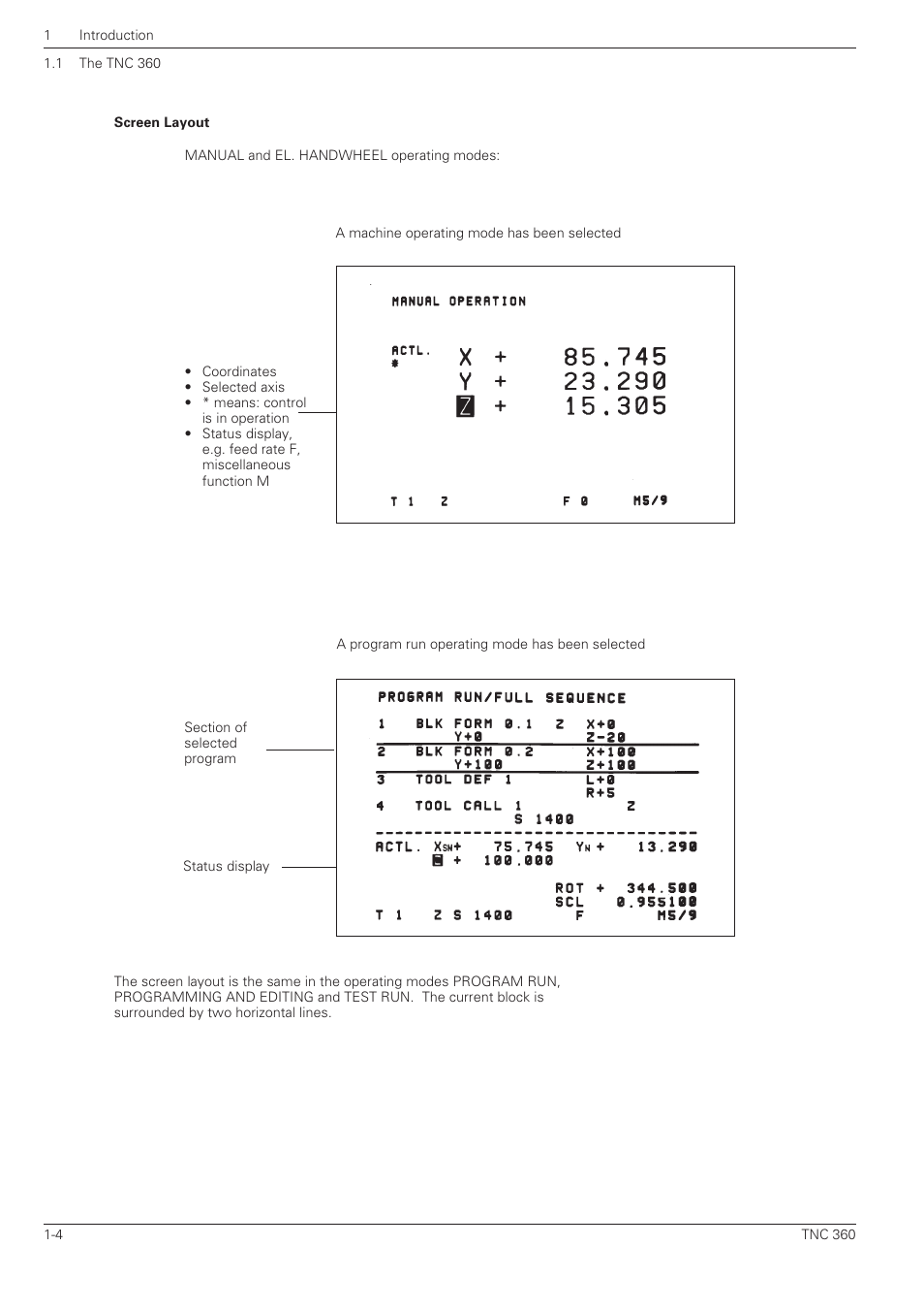 HEIDENHAIN TNC 360 User Manual User Manual | Page 22 / 237
