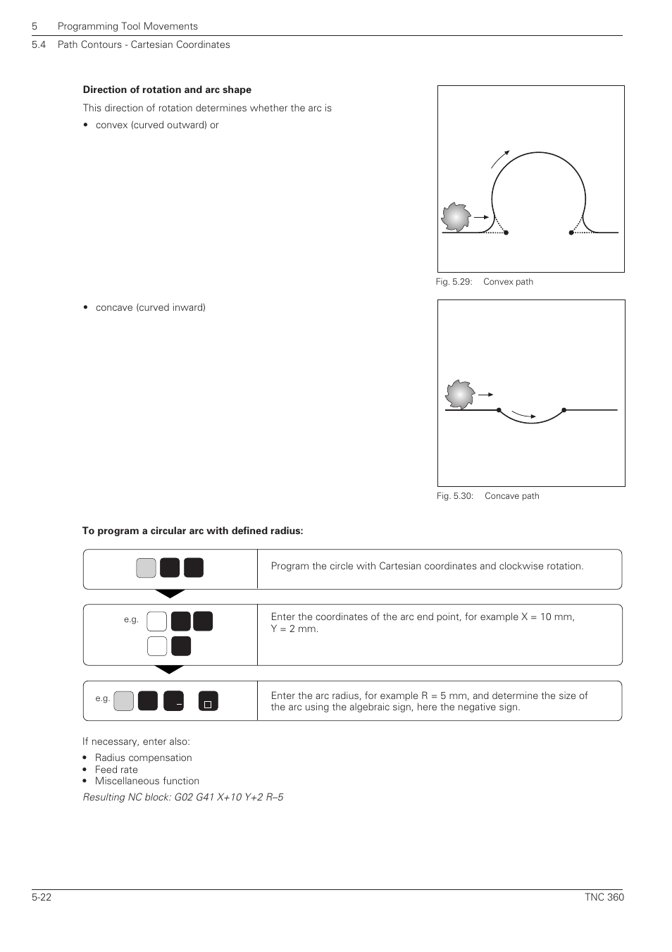 02 y x 0 2 | HEIDENHAIN TNC 360 ISO Programming User Manual | Page 105 / 227