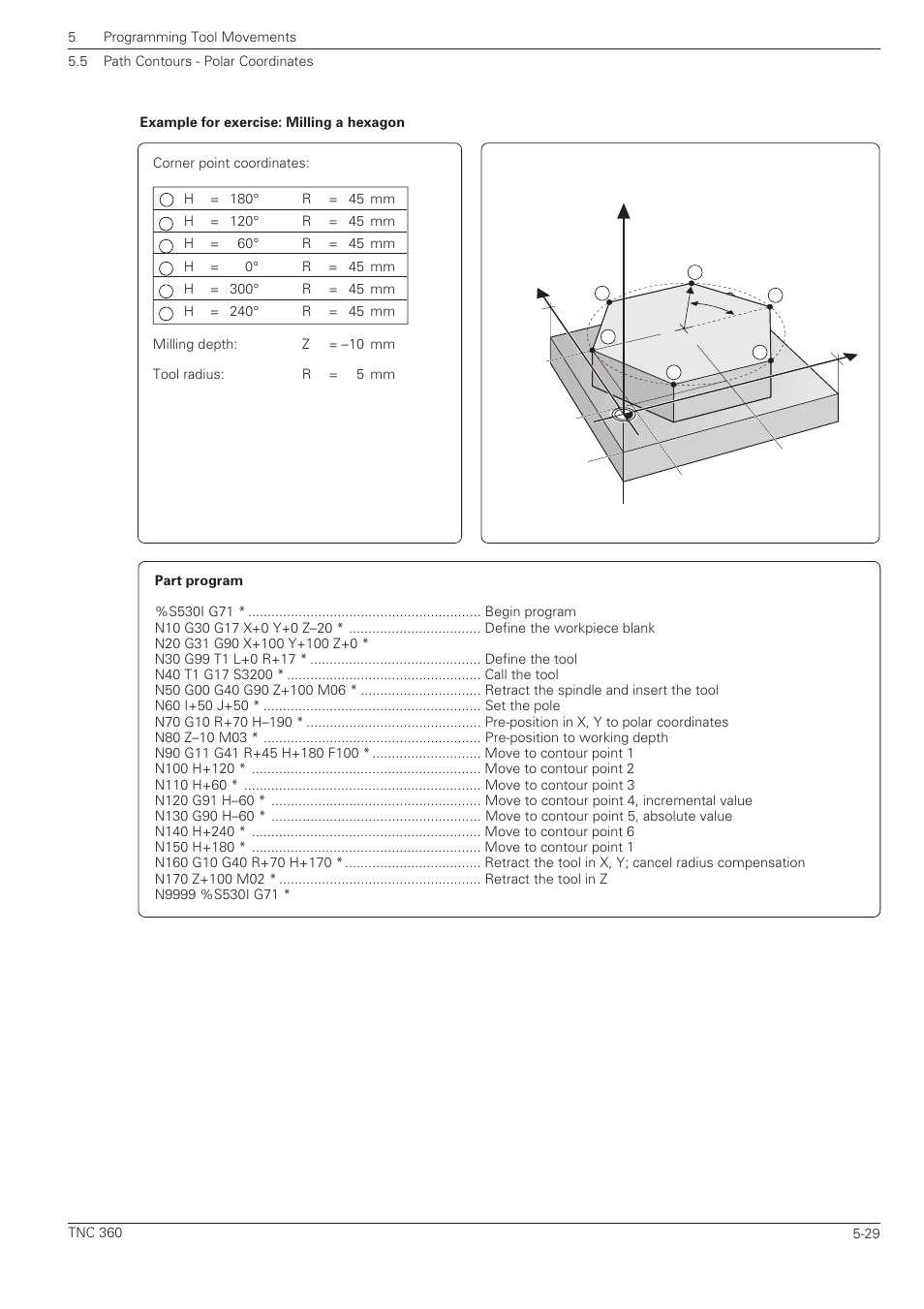 HEIDENHAIN TNC 360 ISO Programming User Manual | Page 112 / 227