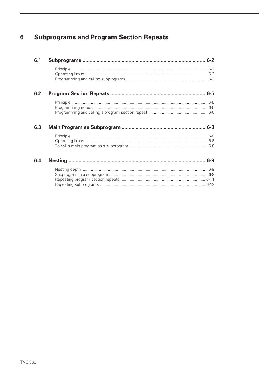 Subprograms and program section repeats | HEIDENHAIN TNC 360 ISO Programming User Manual | Page 13 / 227