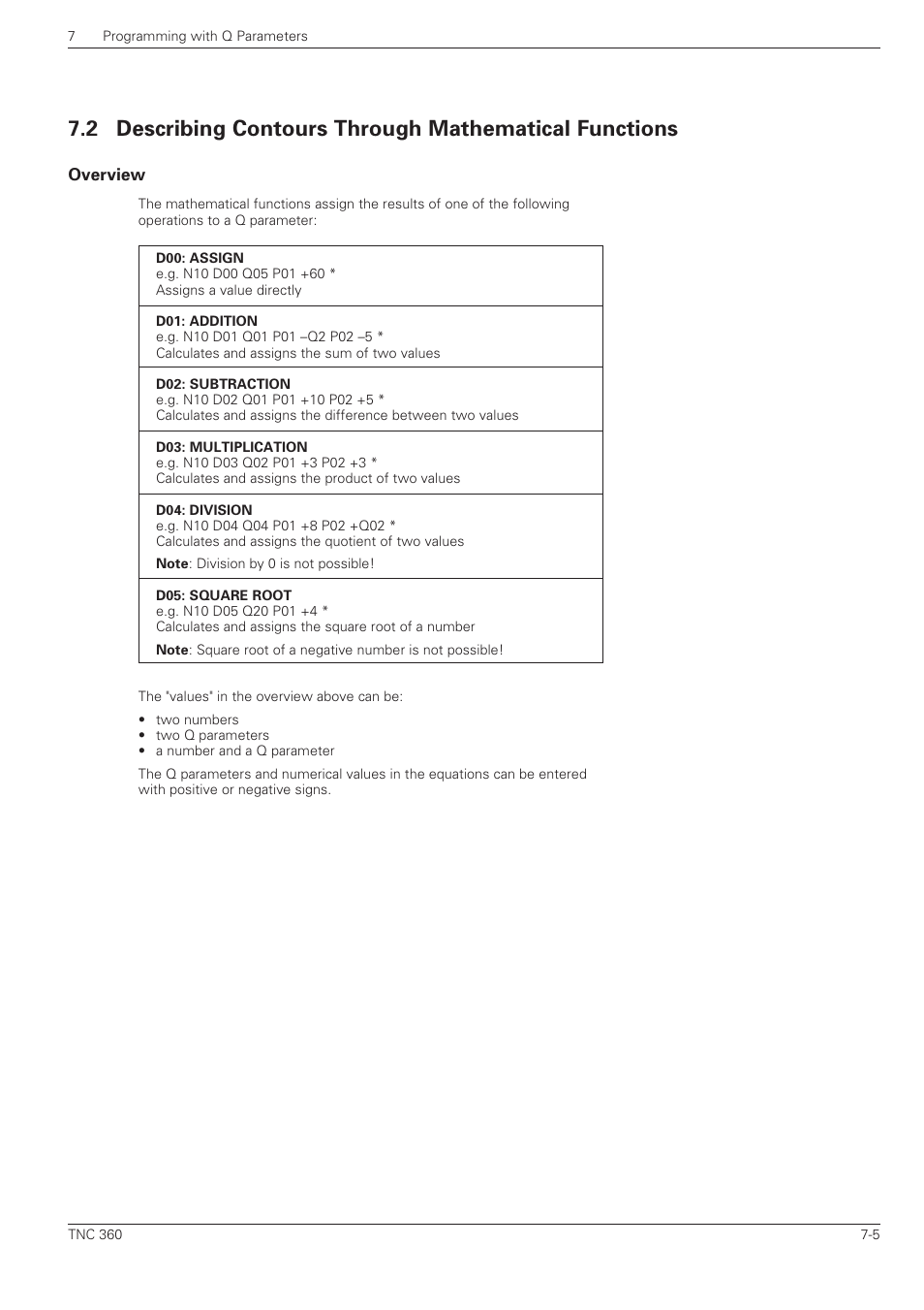 Overview -5 | HEIDENHAIN TNC 360 ISO Programming User Manual | Page 139 / 227