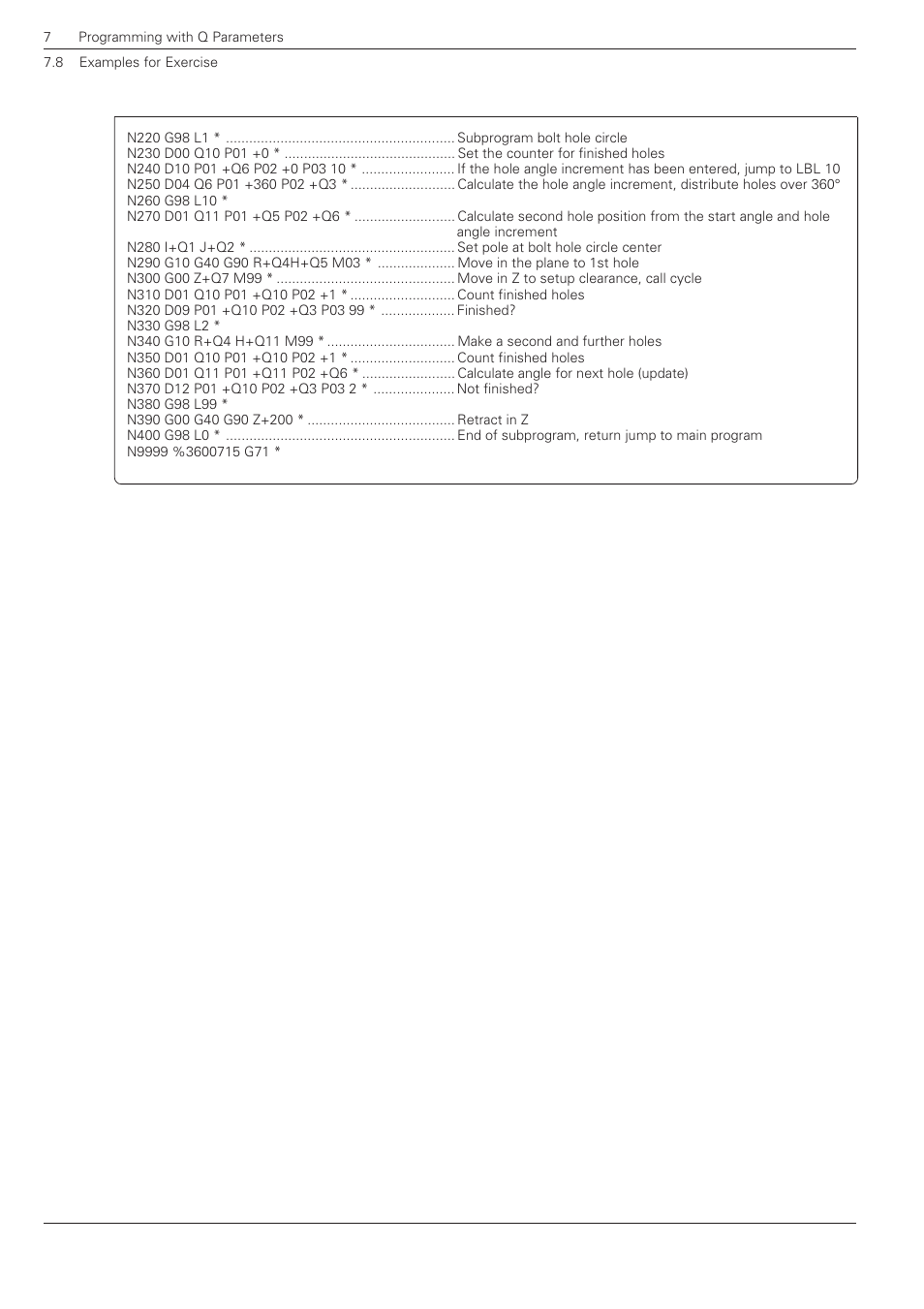 HEIDENHAIN TNC 360 ISO Programming User Manual | Page 150 / 227