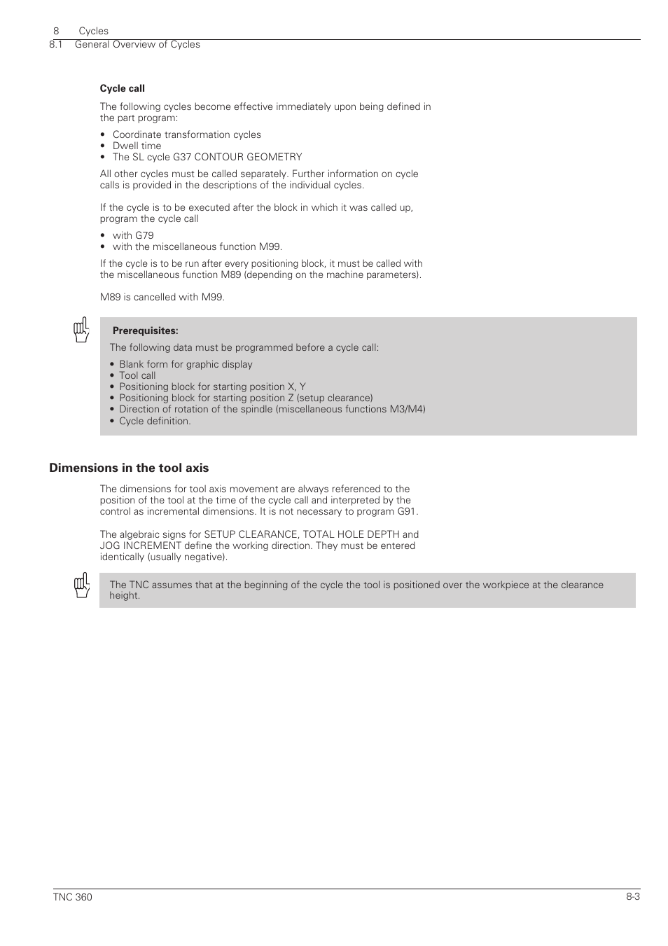 Dimensions in the tool axis -3 | HEIDENHAIN TNC 360 ISO Programming User Manual | Page 156 / 227