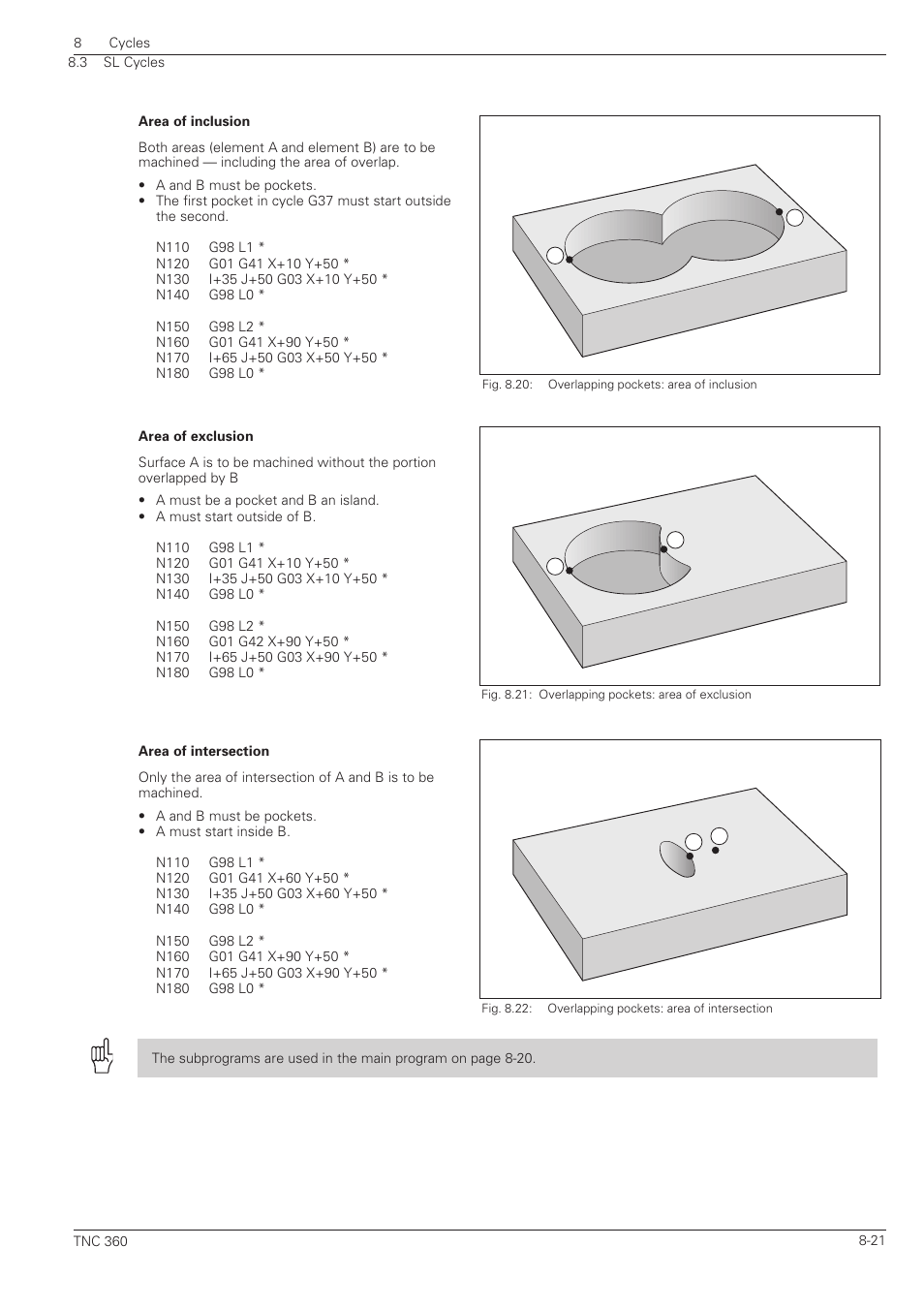 HEIDENHAIN TNC 360 ISO Programming User Manual | Page 174 / 227