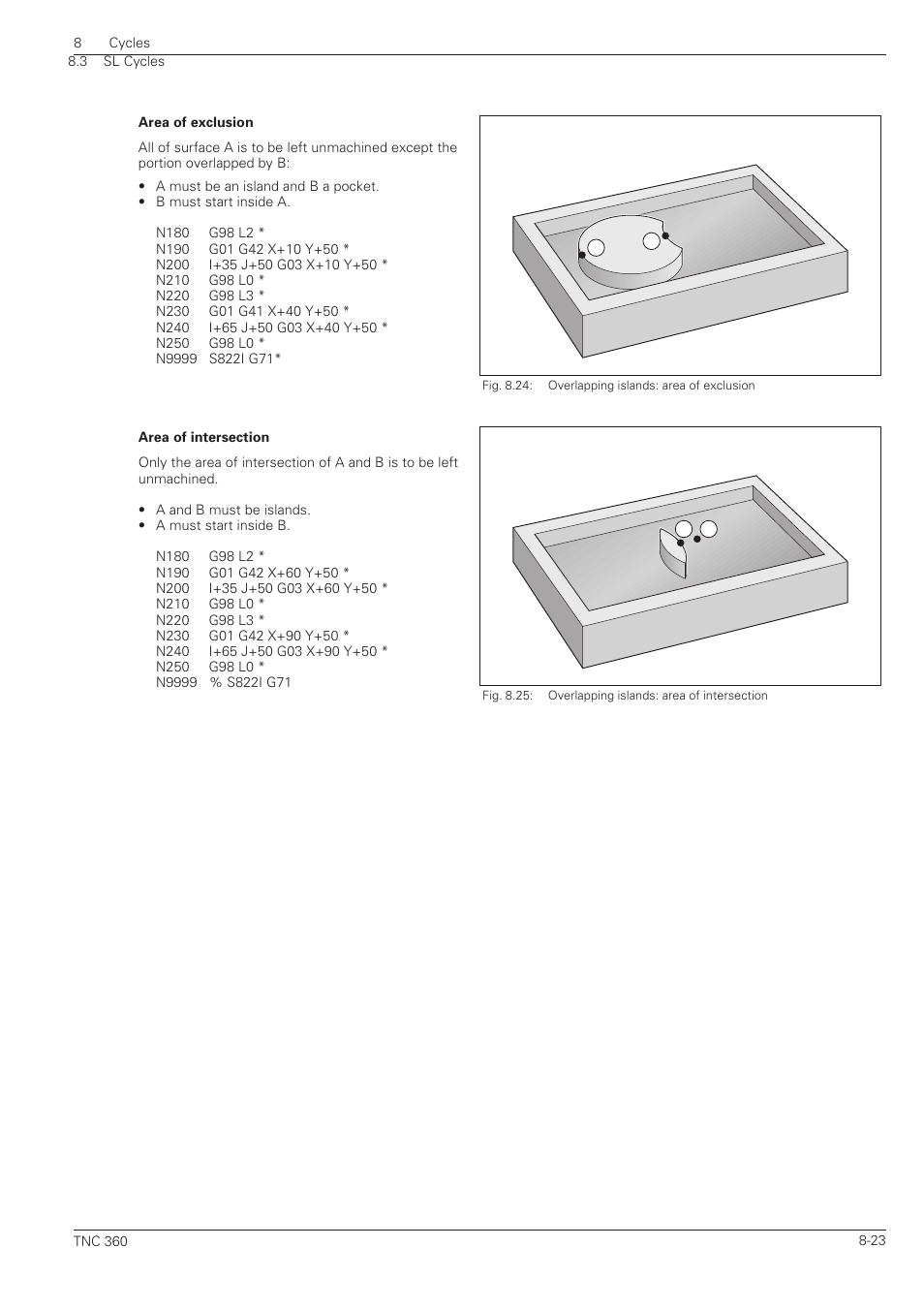 HEIDENHAIN TNC 360 ISO Programming User Manual | Page 176 / 227