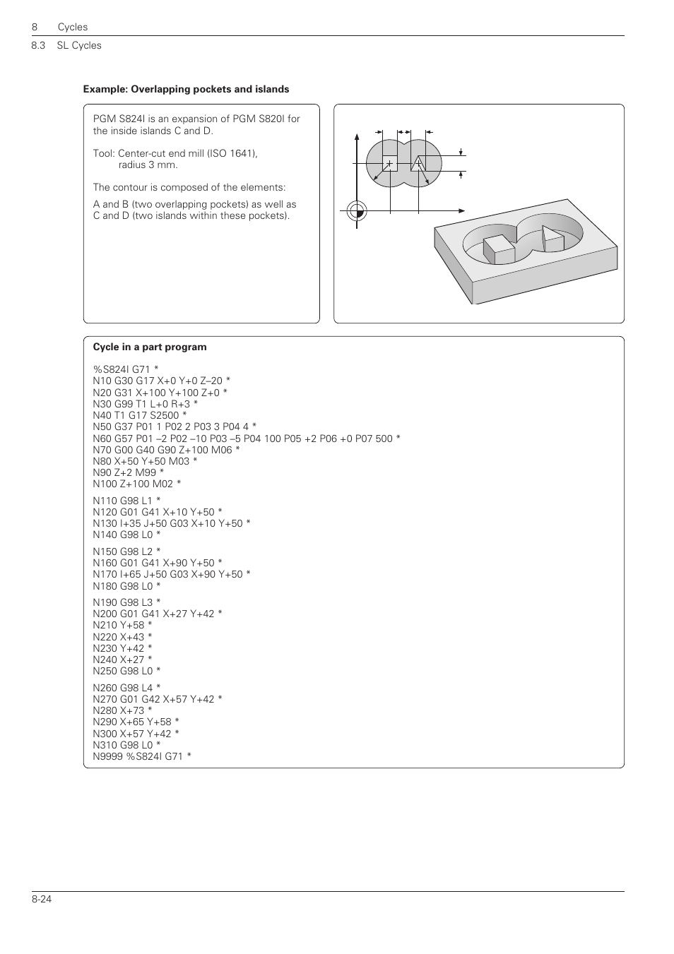 HEIDENHAIN TNC 360 ISO Programming User Manual | Page 177 / 227